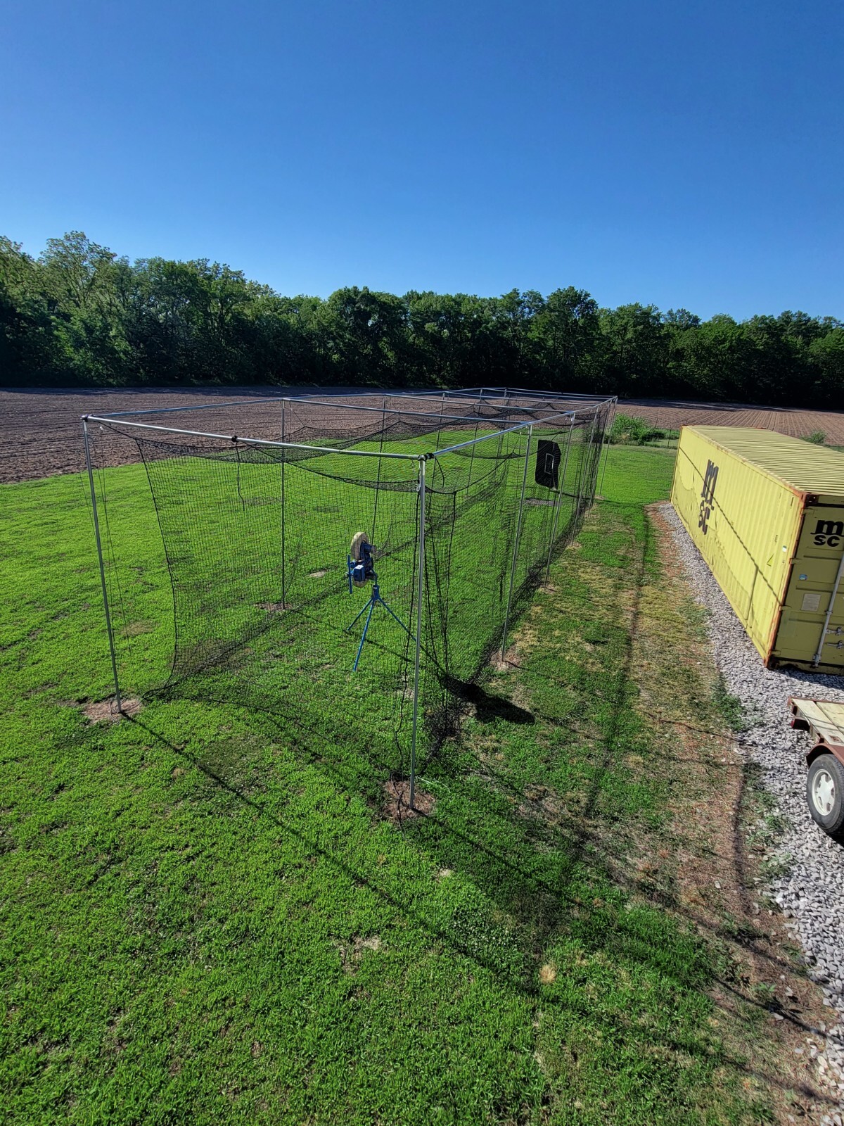 Batting Cage Netting #42-60ply Baseball Practice Nets w/ Optional Frame Kit