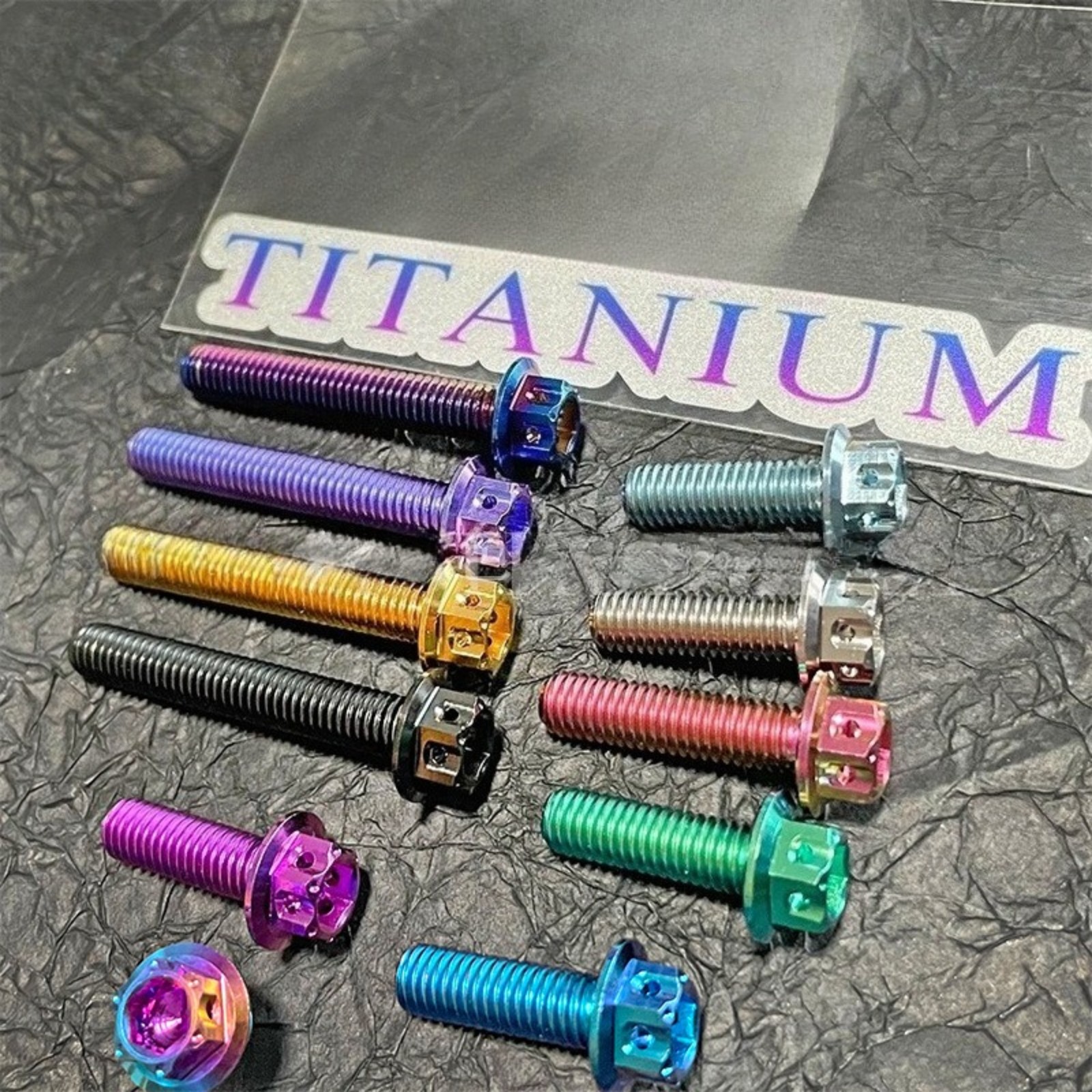 Ti Bolt M6 Flange Hex Head Screw 10 15 2025 30 35 40 45 50 55 60 75 80 90 100mm