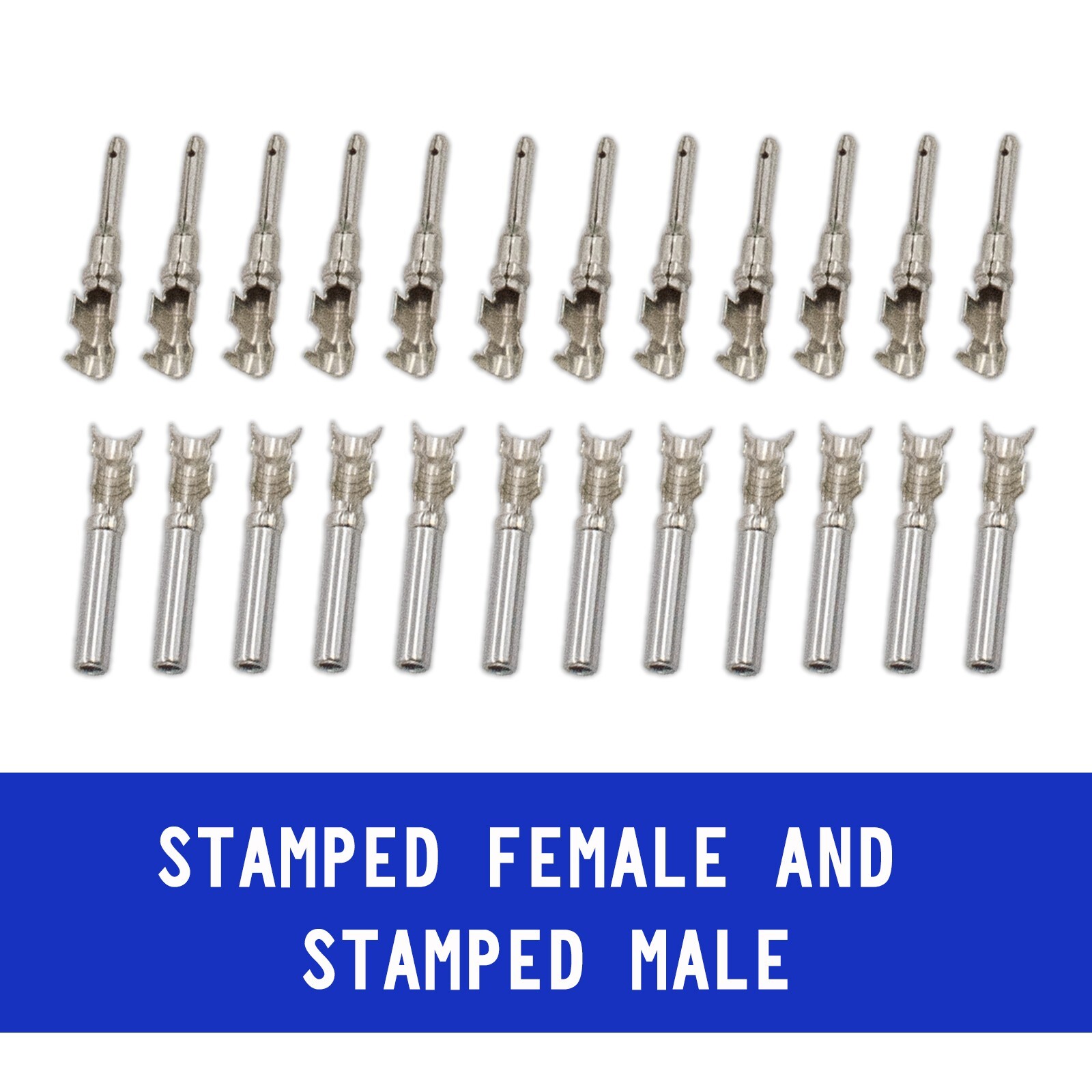 1750PCS Genuine Deutsch Connector Kit Stamped Contacts For 14,16,18,20 GA.WIRE