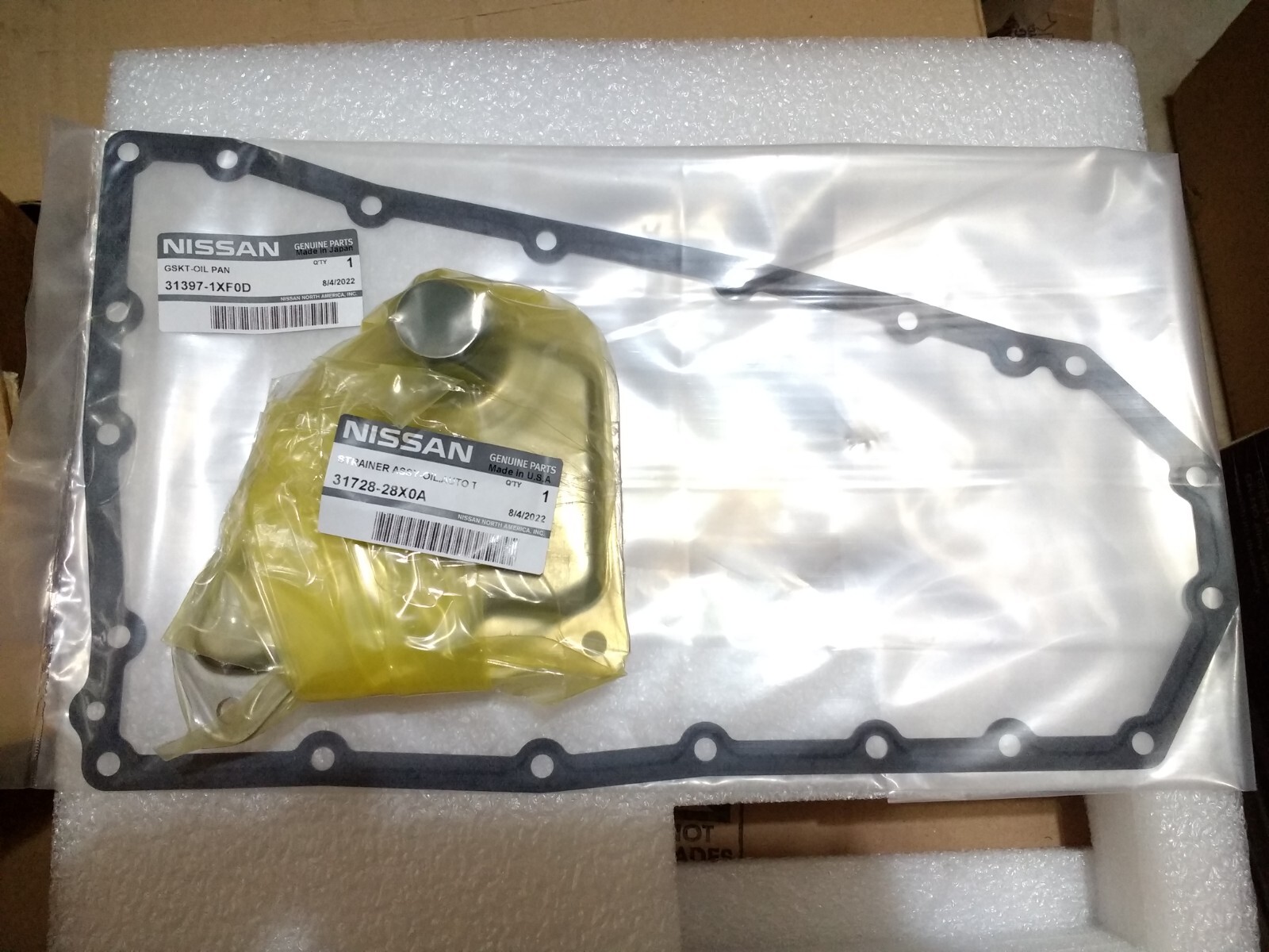 GENUINE 2014-2017 NISSAN ROGUE 2.5L CVT Transmission Control Valve Body KIT