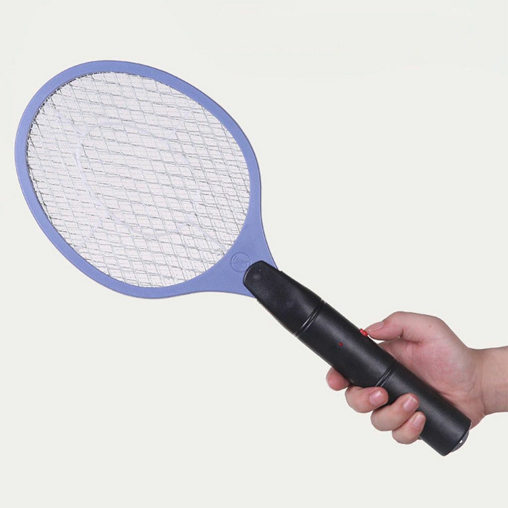 Electric Mosquito Swatter Zapper Racket Handheld Bug Insect Pest Wasp Killer