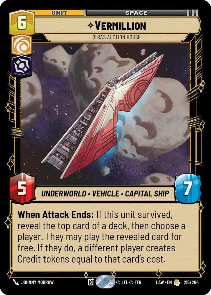 Star Wars Unlimited Singles (A Lawless Time)