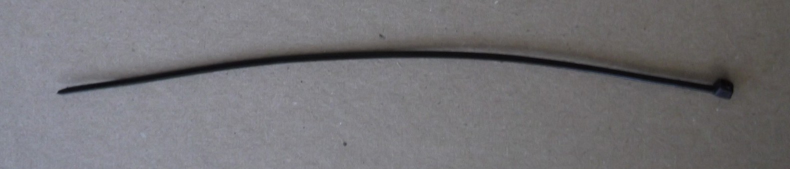 1000 Pack - 200 X 2.5MM Nylon Cable Zip Tie Wraps in Black