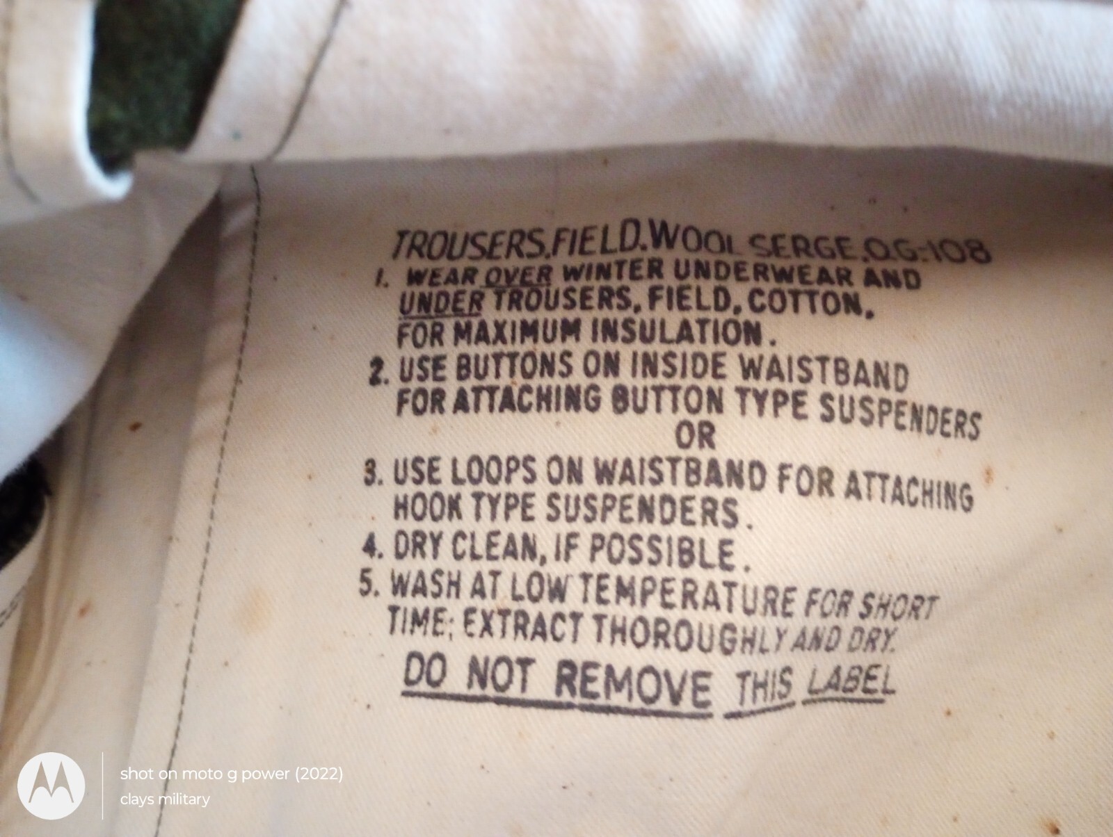 GENUINE U.S MILITARY M-51 MODEL 51 WOOL FIELD PANTS OD GREEN SMALL REGULAR 1951