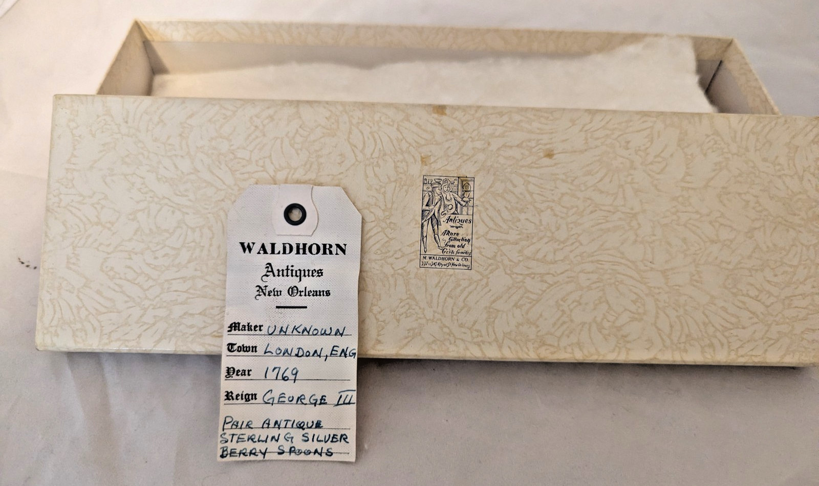 (2) Matching Peter Ann William Bateman Sterling Silver Tablespoons London 1804