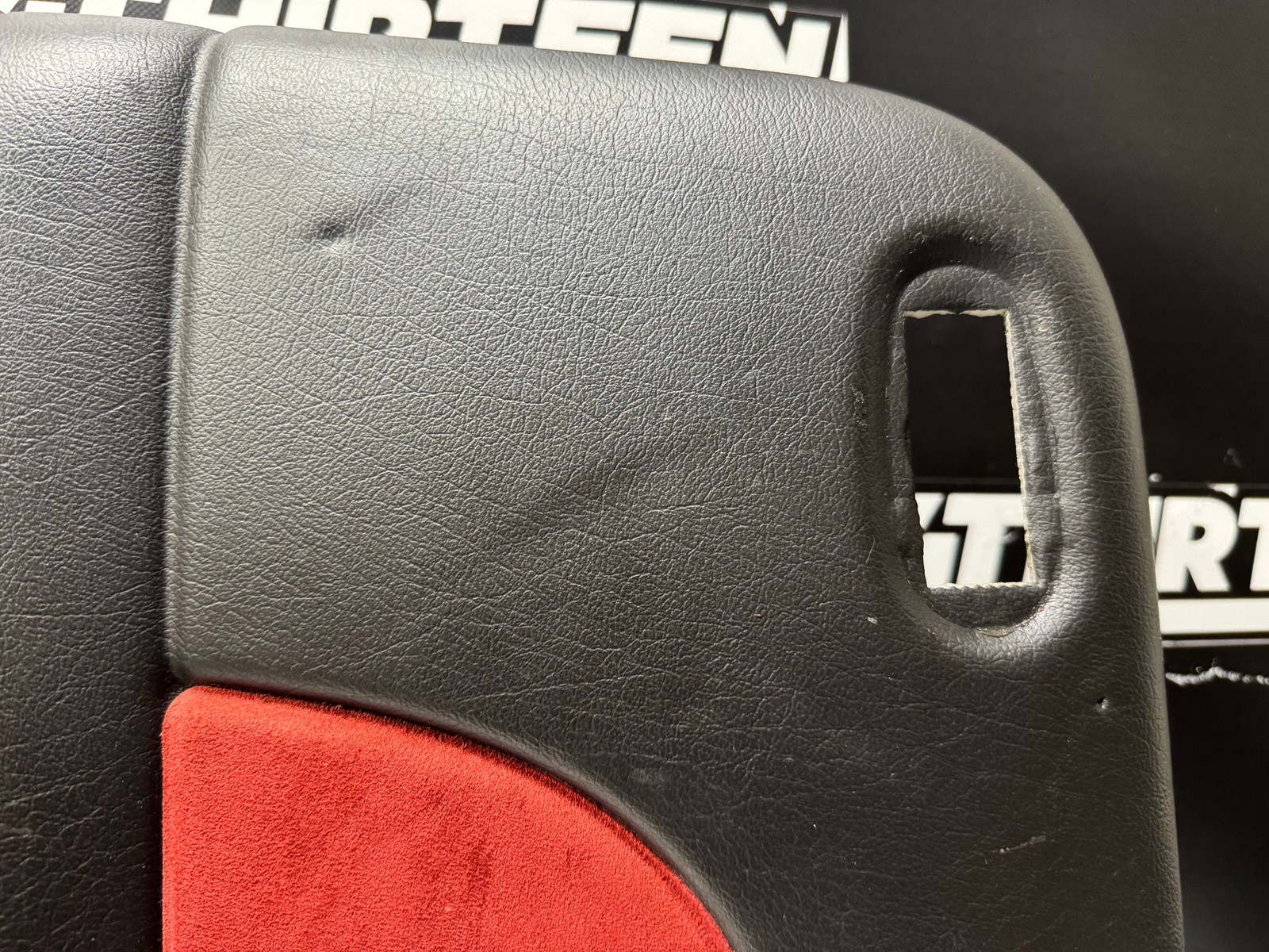 04-06 PONTIAC GTO 40TH ANNIVERSARY BLK AND RED DOOR PANEL SET LH AND RH #L414