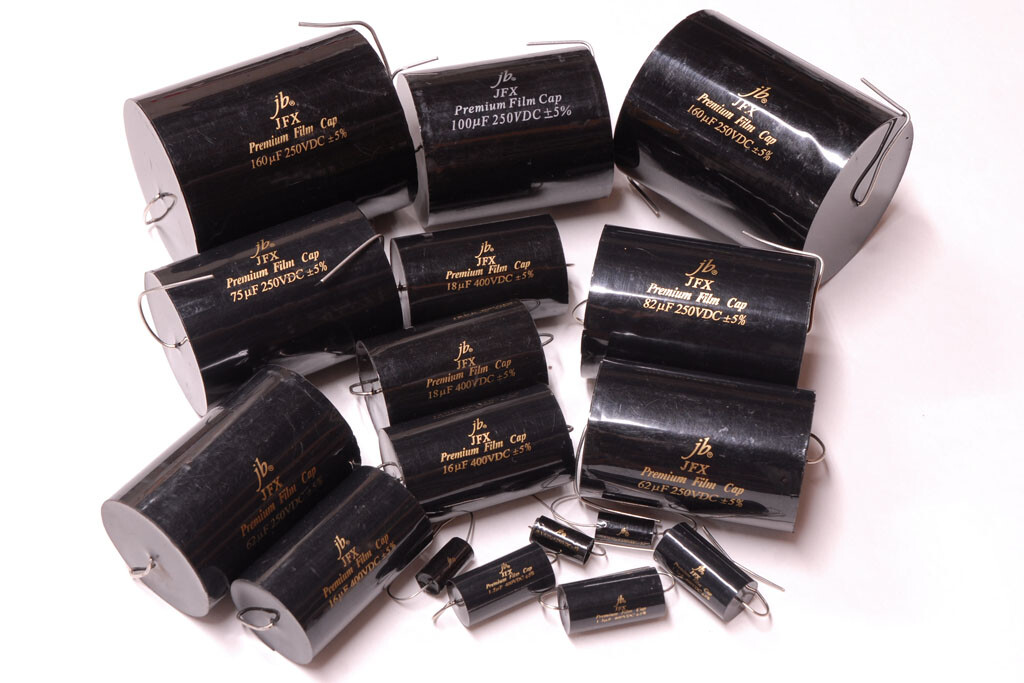 JB Capacitors - JFX Premium Metallized Polypropylene Film Capacitors - Axial