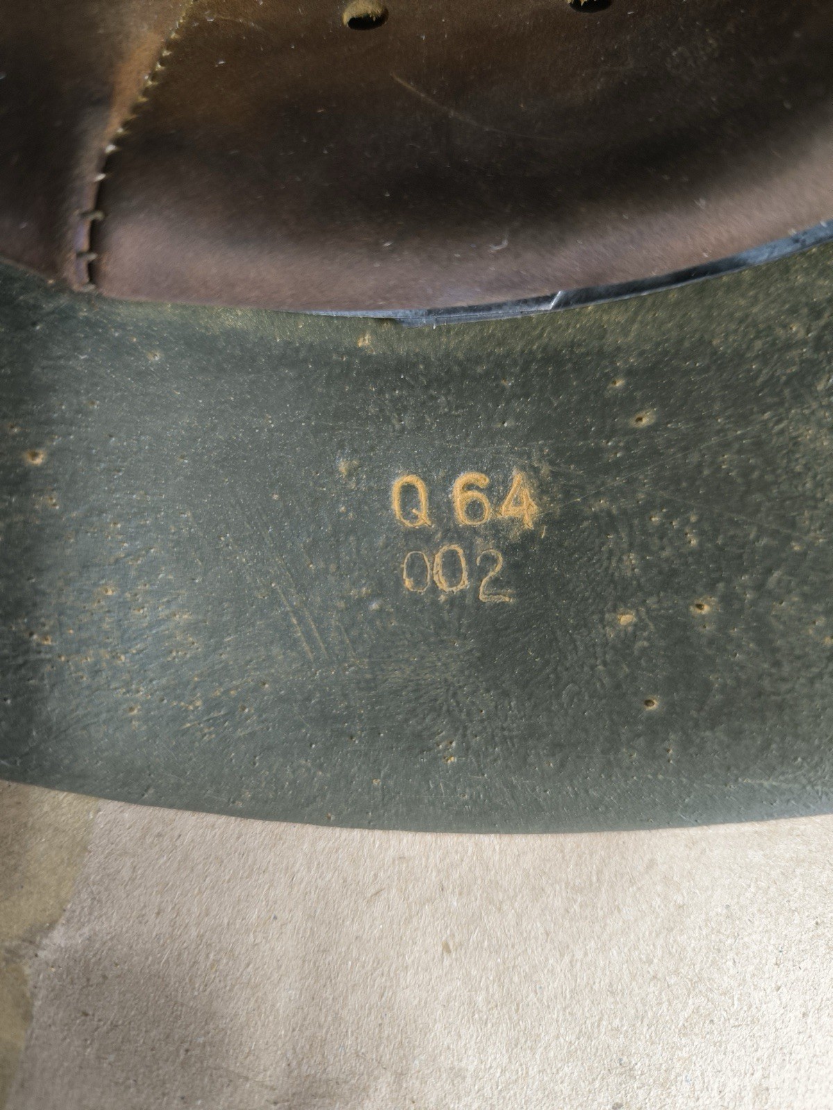 WW2 M42 German Helmet WWII M 42. Combat helmet size 64