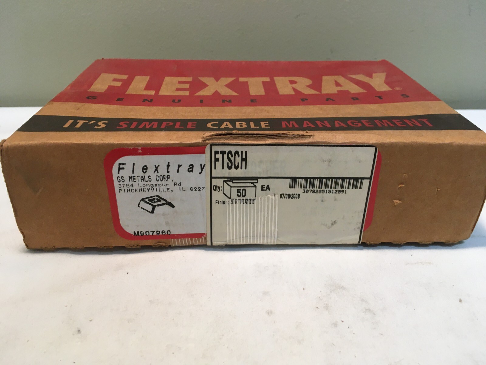 Box of (50) Cooper B-Line Flextray FTSCH Connecting Hardware