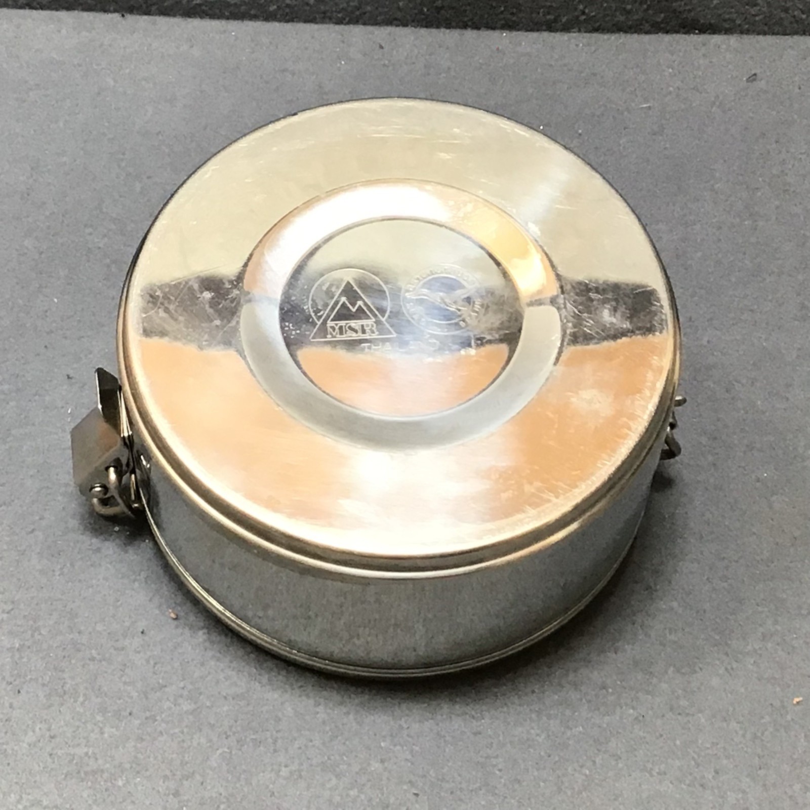 MSR Seagull Brand Stainless Steel Cook Pot With Lid & Foldable Handle 6" Diamete