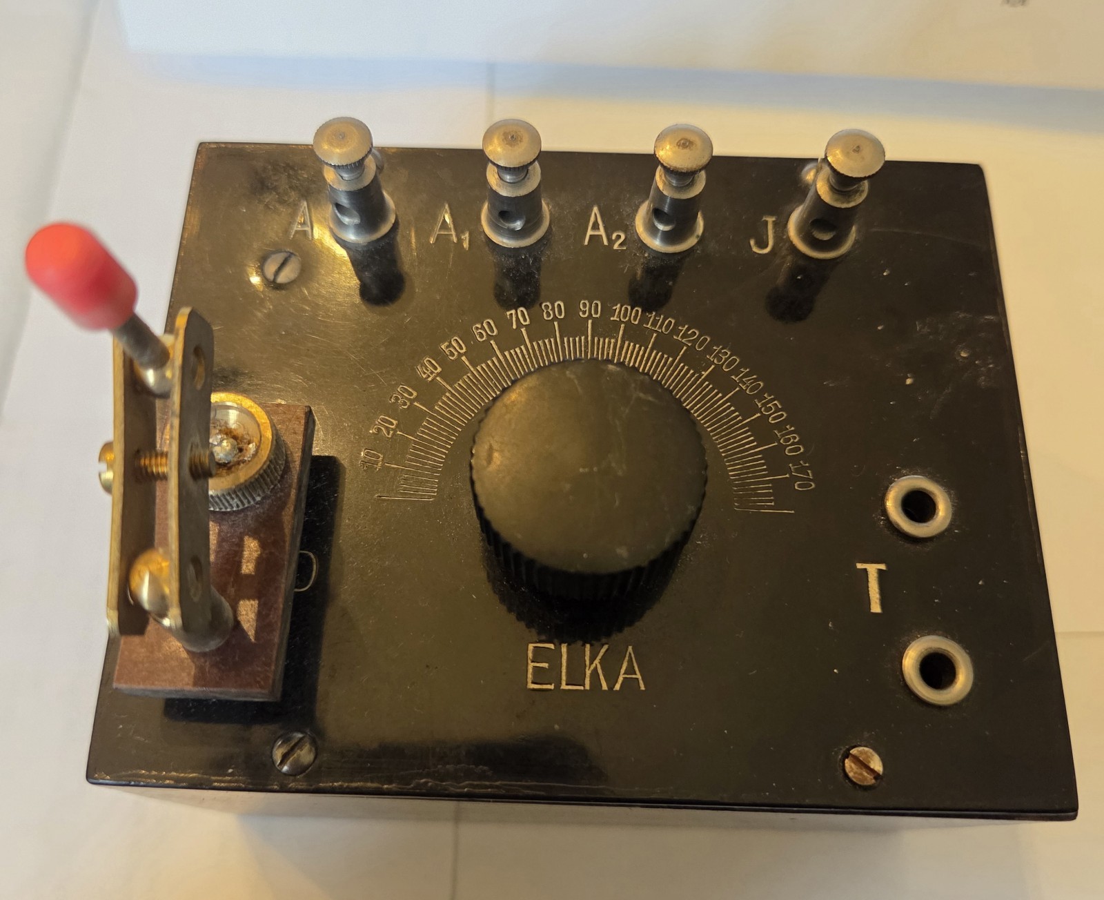 1930s CRYSTAL RADIO ELKA Radio Receiver