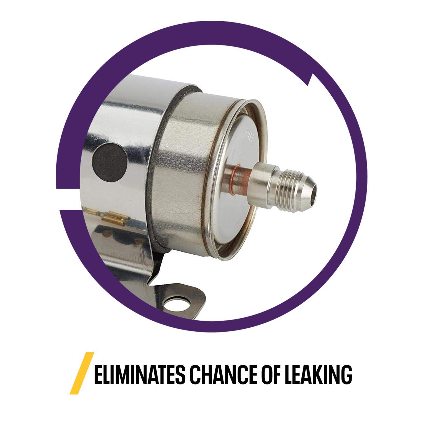 Speedway Deluxe AN6 GM LS Swap Fuel Filter/Regulator, 58 PSI