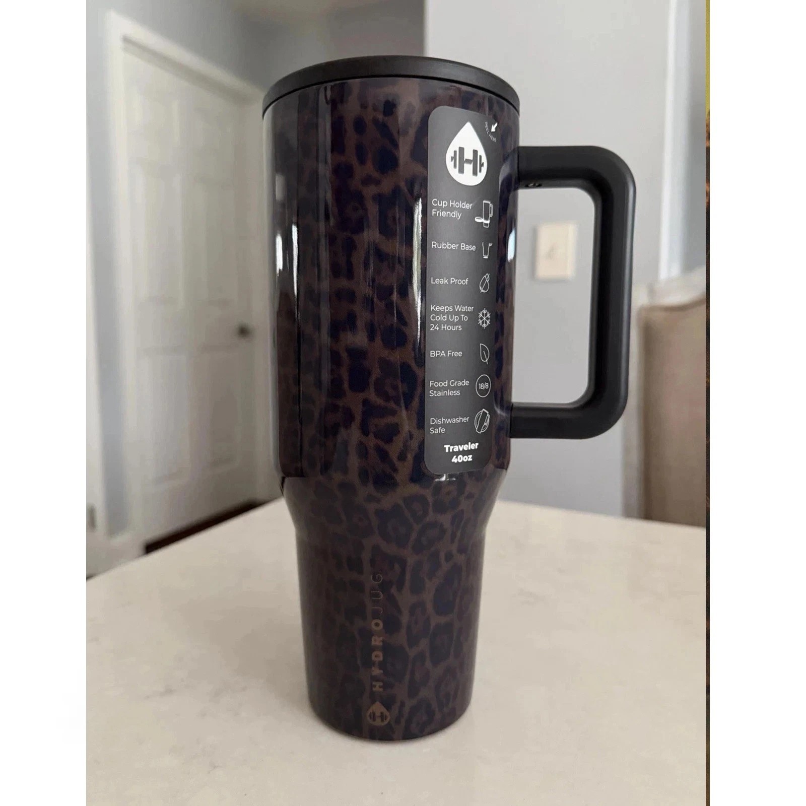 New Hydrojug 40oz Traveler Tumbler with Handel Limited Edition* Brand New in Box