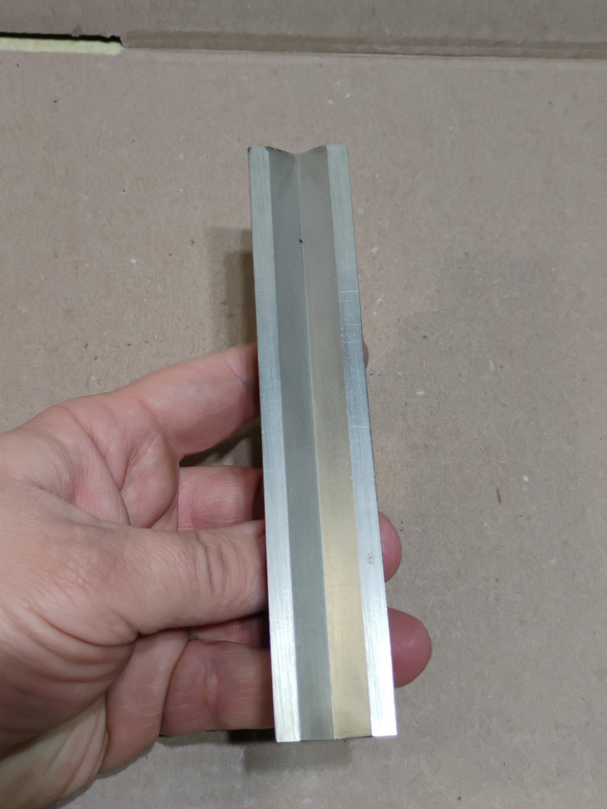 Vintage Stanley USA 6" No. 34 Machinist Level V Bottom - Nice