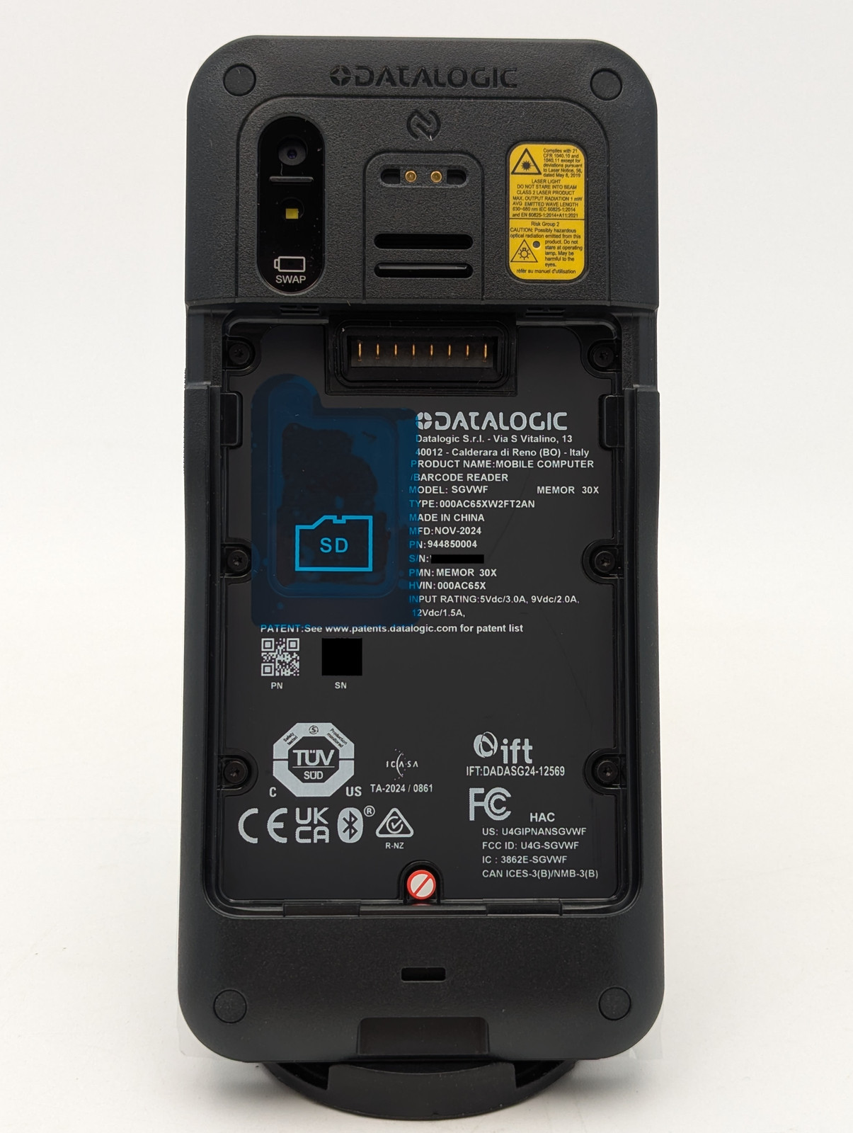 Datalogic Memor 30X Long Range Mobile Computer (944850004) Black