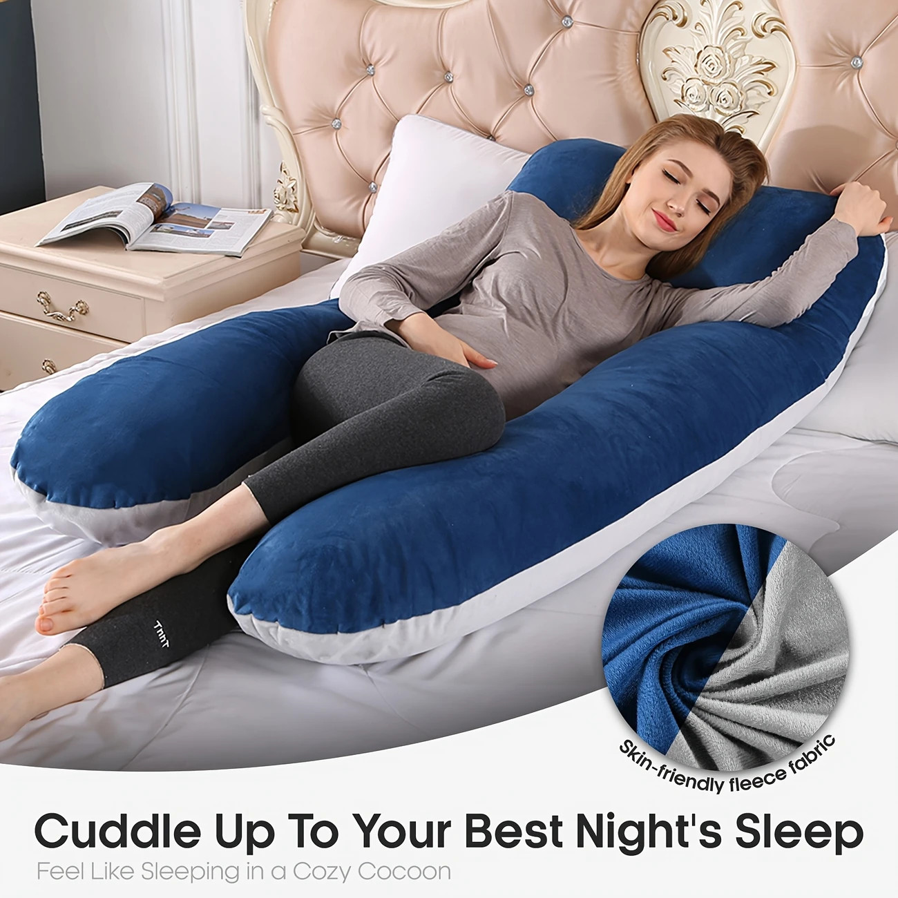 Pregnancy Pillows U Shaped Full Body Maternity Pillow for Pregnant Support