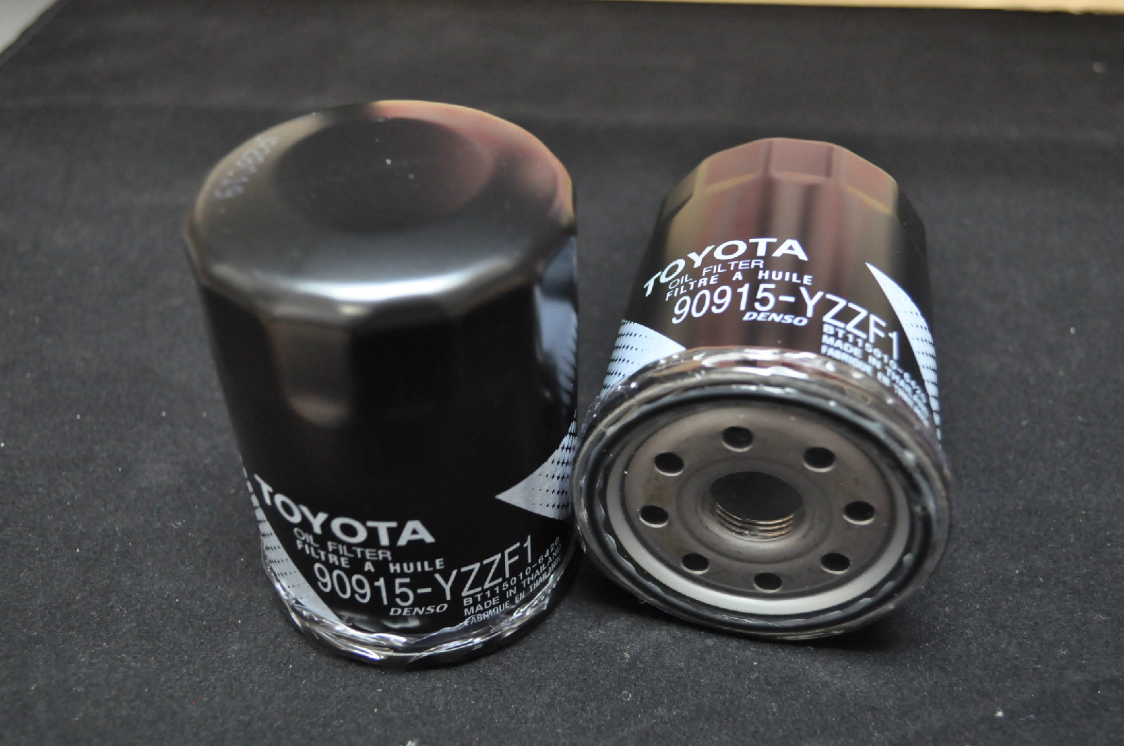 90915-YZZF1, Qty 10, Toyota Oil Filters With Drain Plug Gaskets