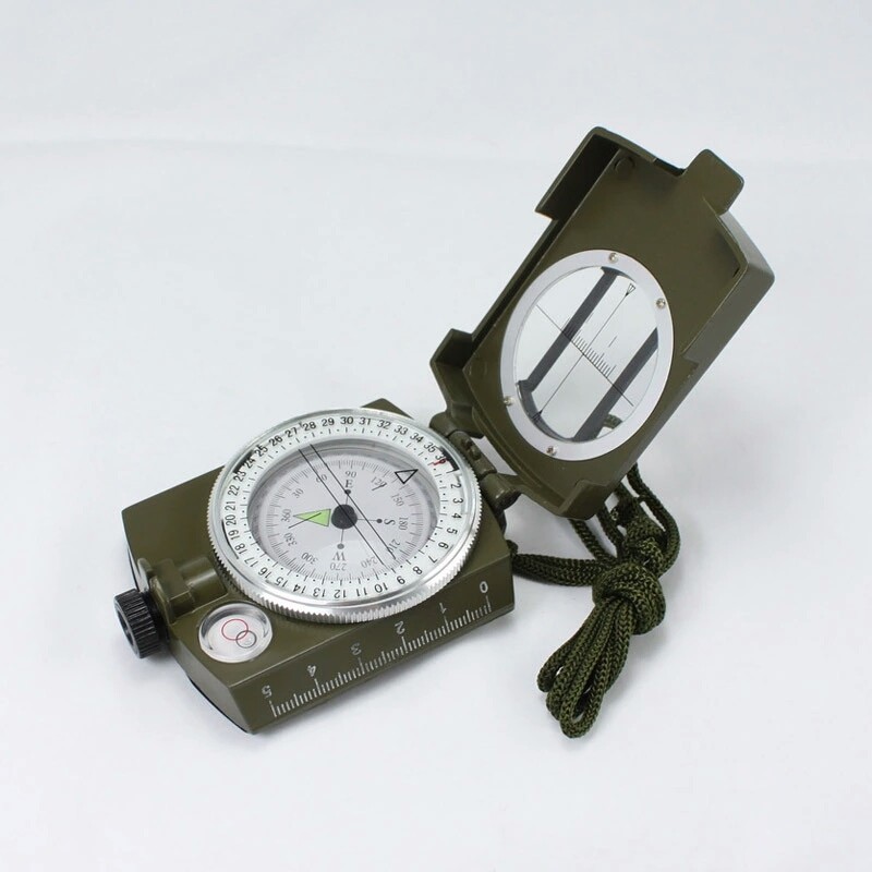Professional Compass Pocket Military Army Outdoor Hiking Camping Survival BOB