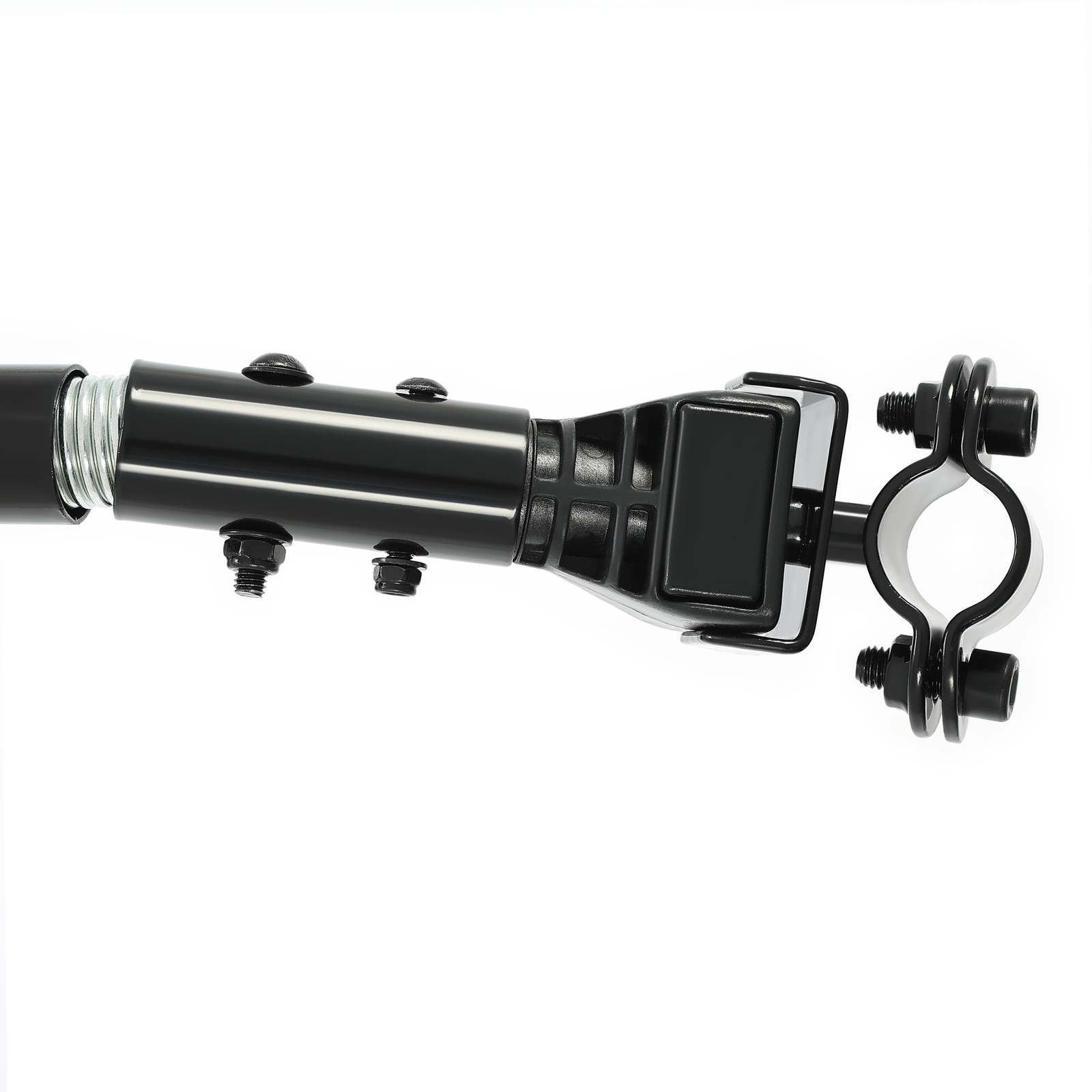 Universal Black Steel Frame Foldable Bicycle Cargo Trailer with Hitch