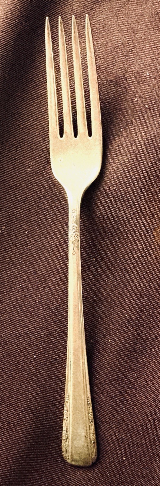 International Silver ‘Courtship’ Sterling Dinner Fork -Vintage 1936