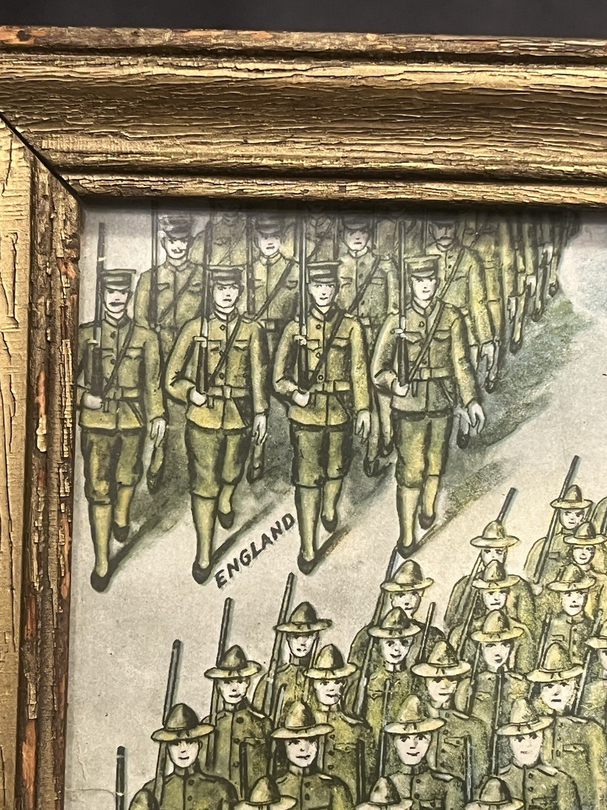 1918 World War 1 US Military Service Record Of William T Gant