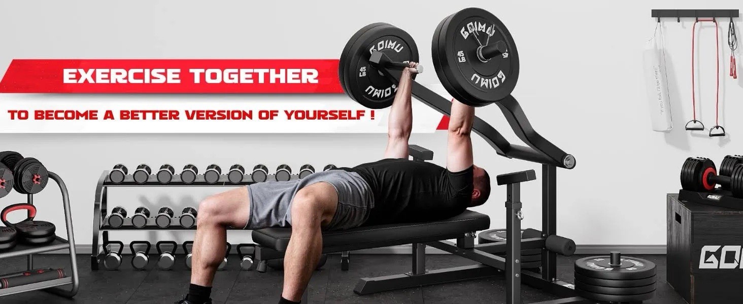 GOIMU Adjustable Chest Press Machine BRAND NEW! Never Used Must Sell Moving Sale