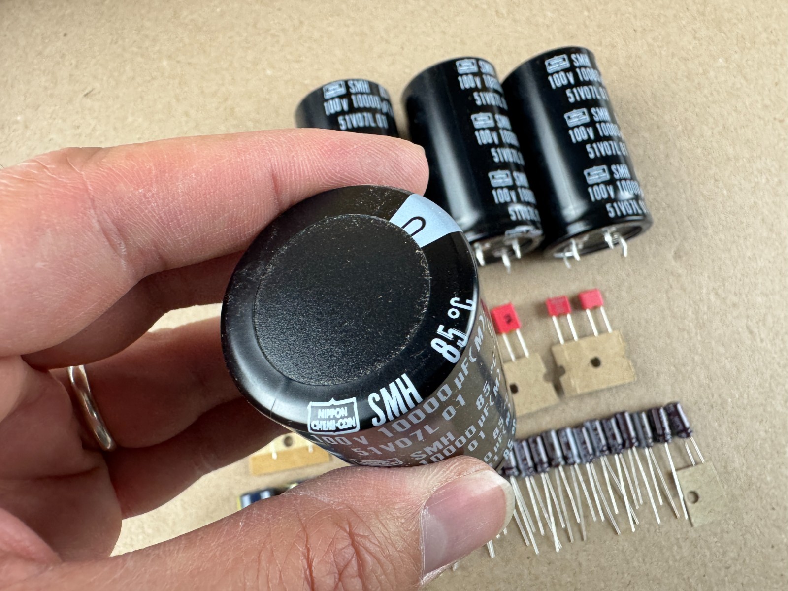 NAD 2200 2200PE Amplifier Recap Kit Complete Set