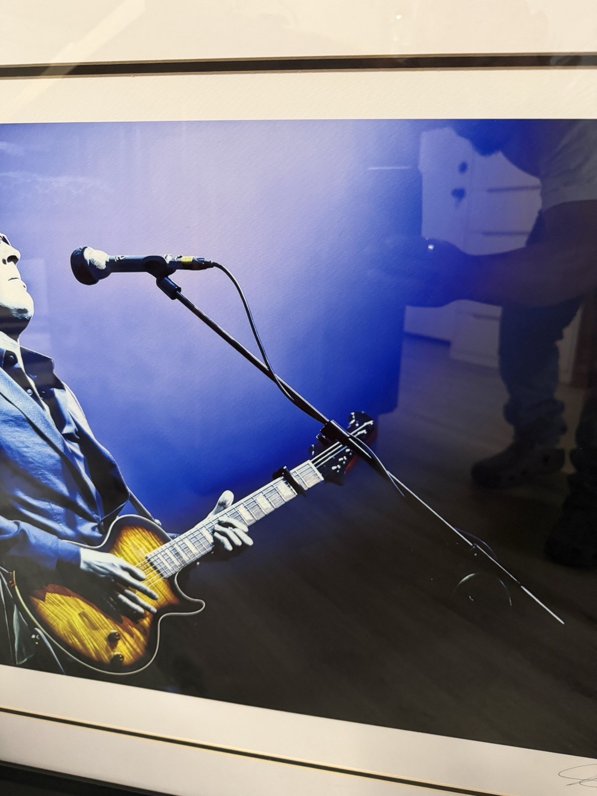 #43 Blues Deluxe" JOE BONAMASSA Collectible Litho (FRAMED - USA ONLY)