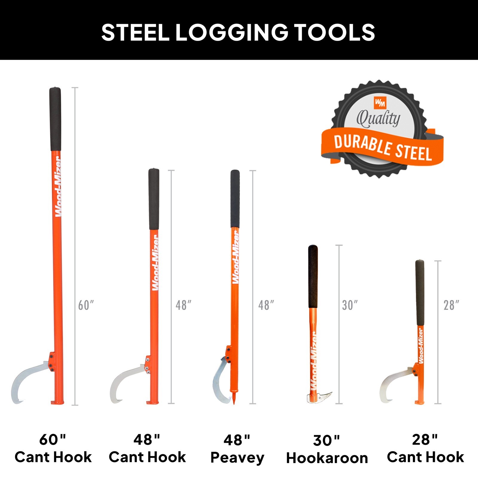 NEW Wood-Mizer Steel Cant Hook - Built in the USA!