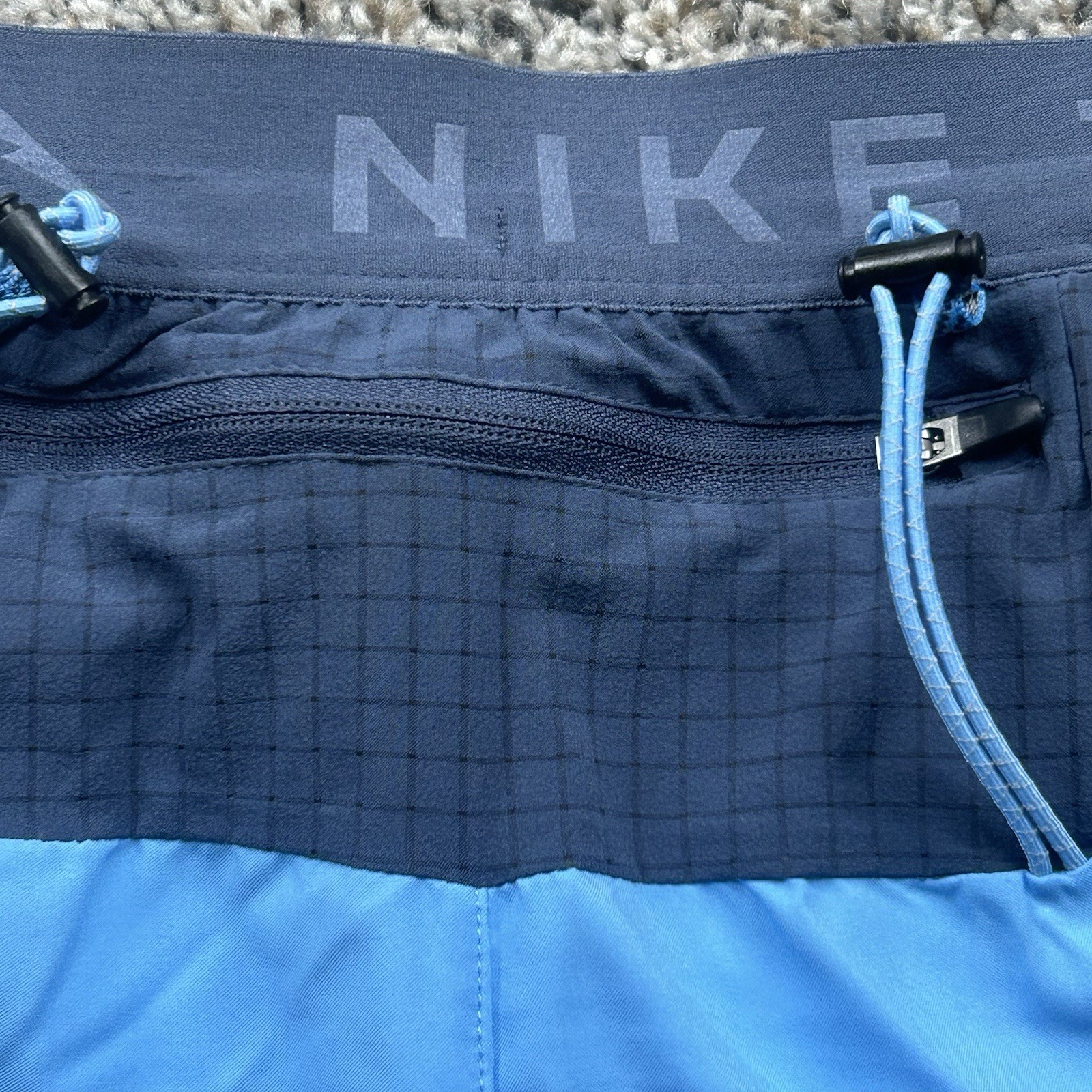 Nike Trail Second Sunrise 5” Lined Running Shorts Blue Mens Small HJ3572-412