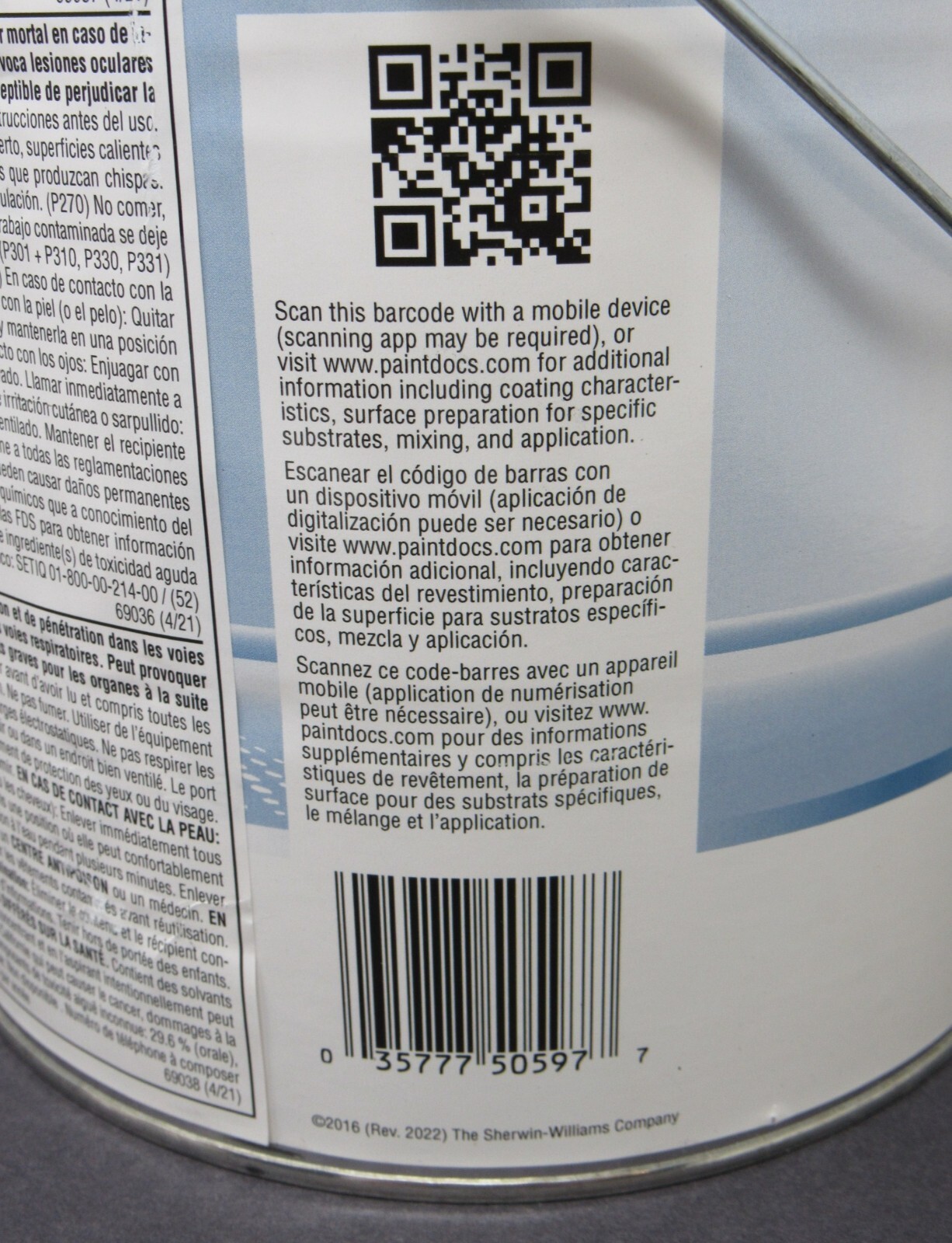NEW Sherwin-Williams Zinc Clad III HS Epoxy Primer Coating PART A + B for STEEL