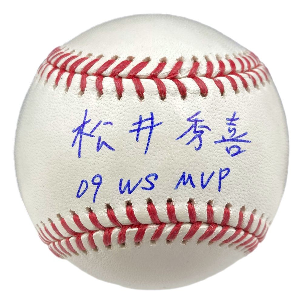 Hideki Matsui Yankees Signed In Kenji Official MLB Baseball 09 WS MVP Insc JSA