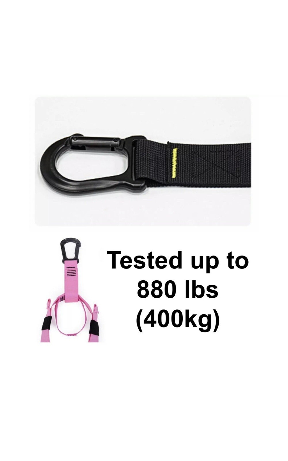 (P3) Pro suspension straps, bodyweight training straps, indoor/outdoor training