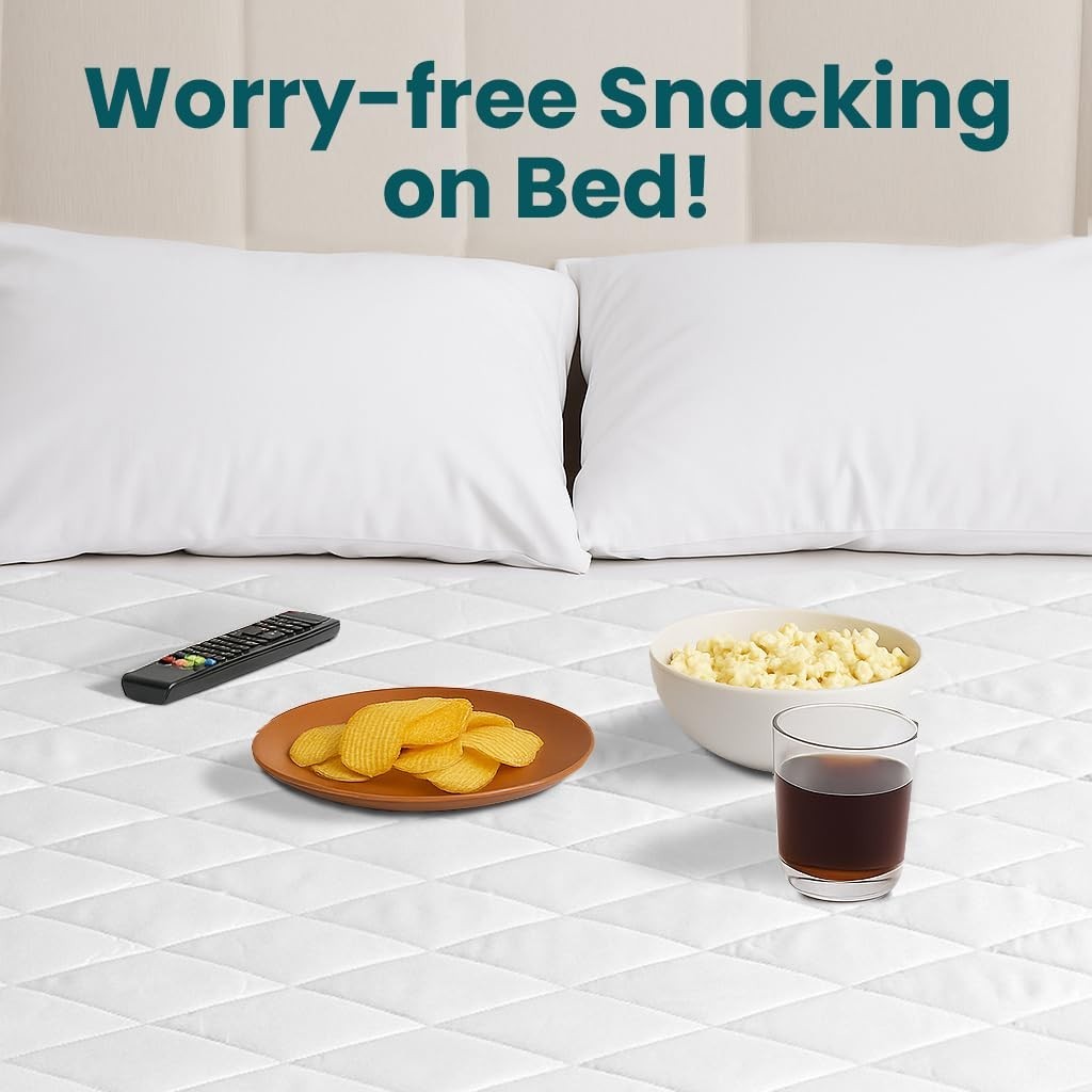 100% Waterproof Mattress Protector Mattress Pad Quilted Mattress Cover USA Size