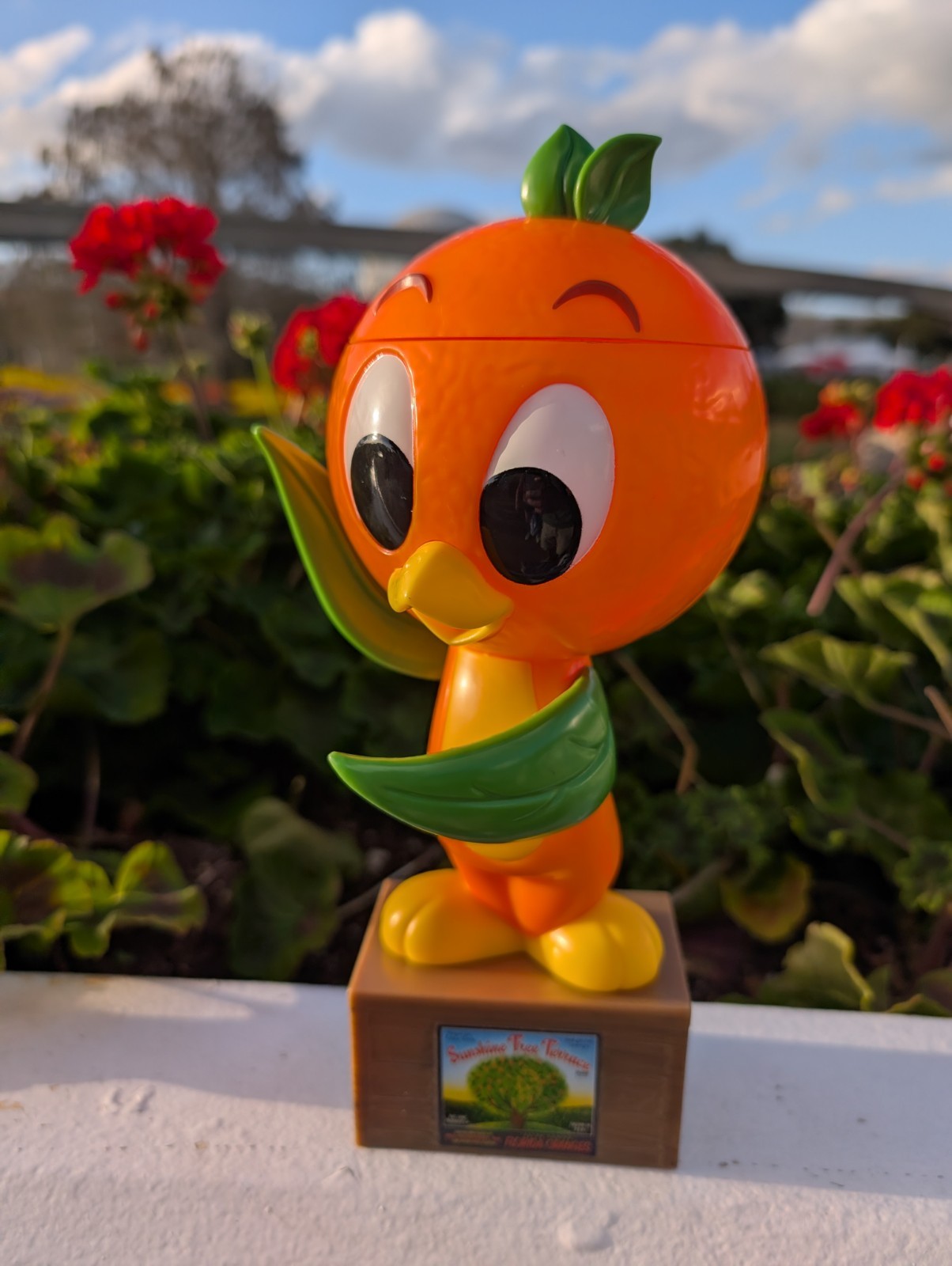 NEW🌟Disney Parks 2026 Epcot Flower & Garden Festival Orange Bird Sipper Cup