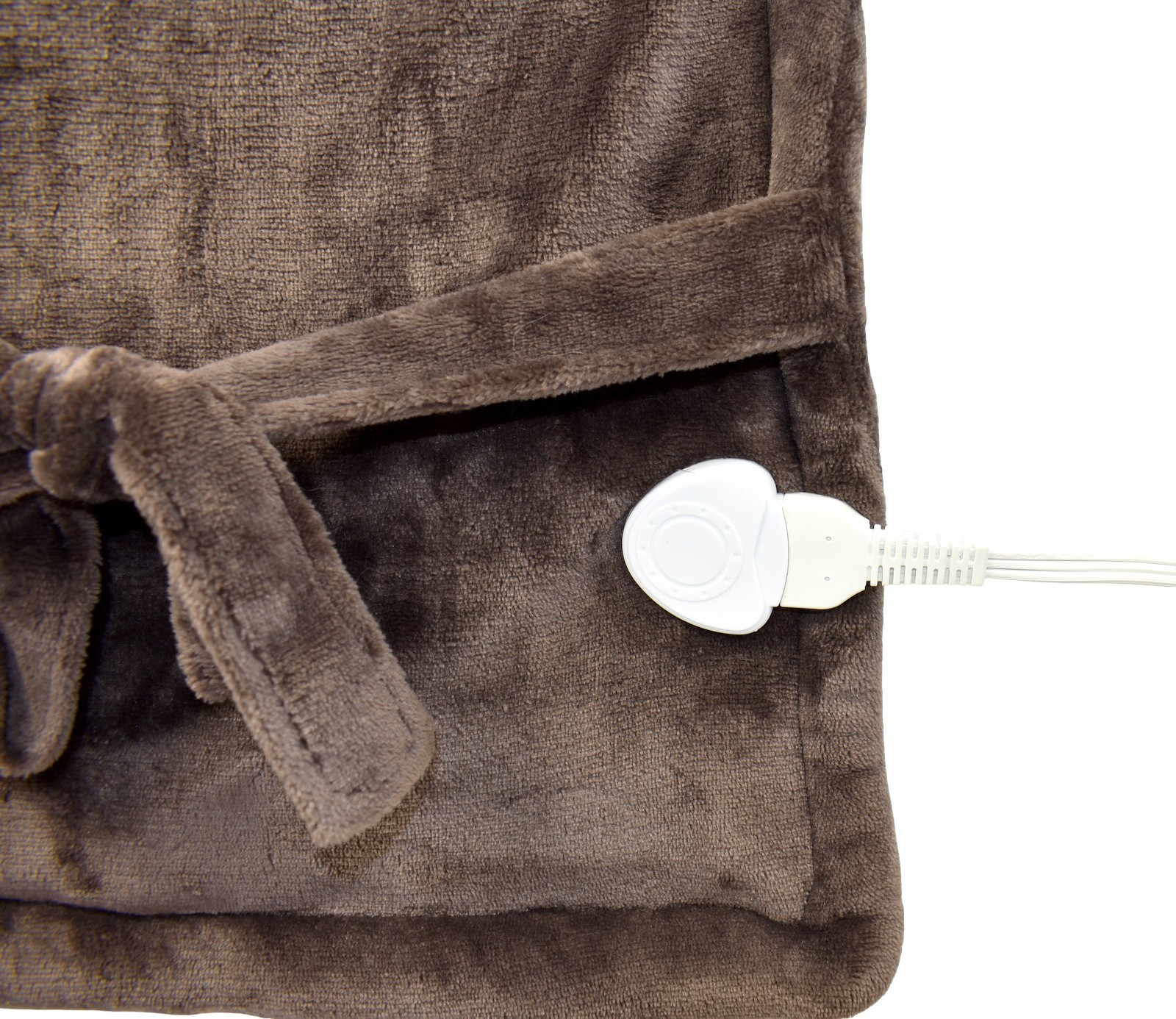 Back & Neck Electric Heating Warmer Pad 24 x 37 in. 6 Heat Levels 3 Timers Brown