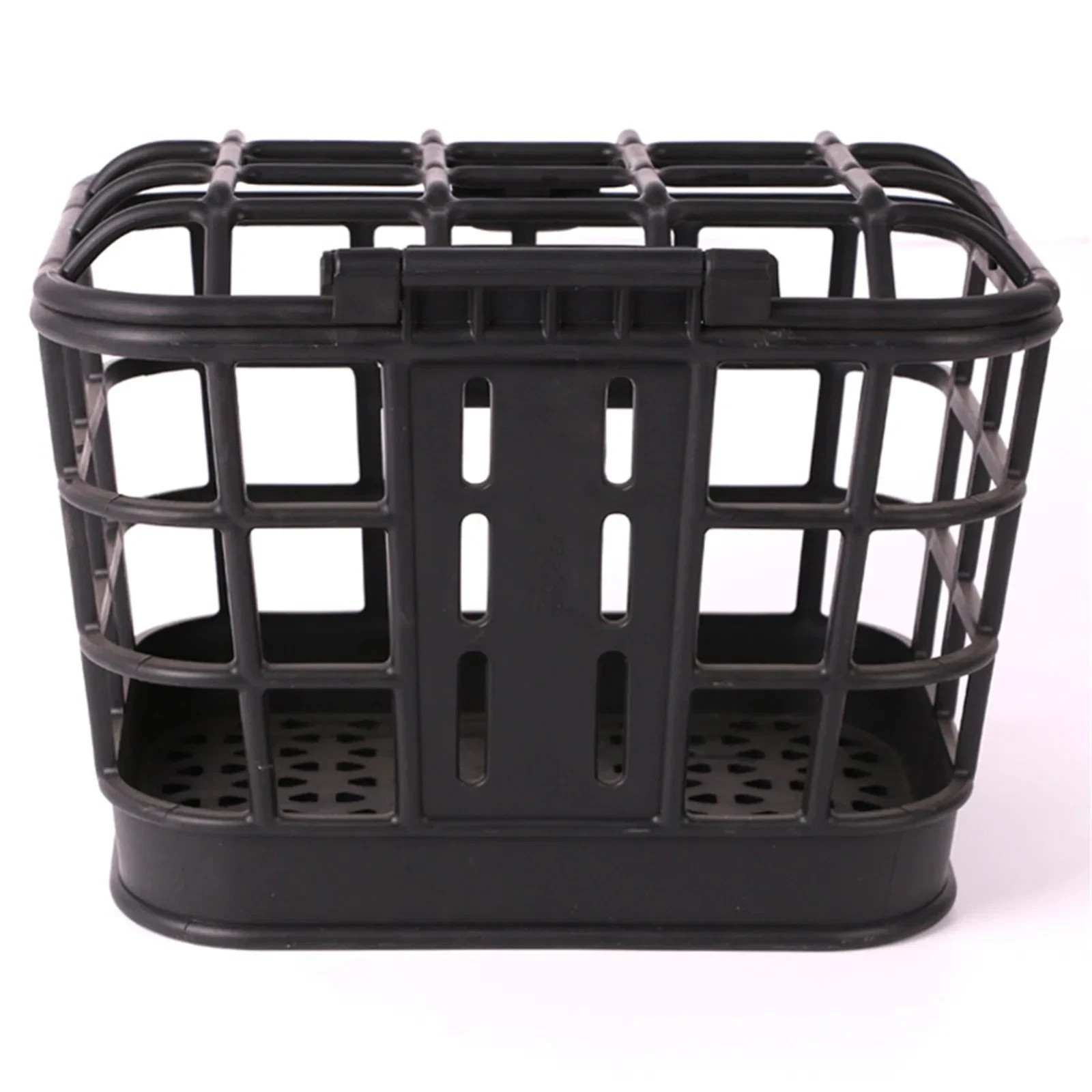 Detachable Front Bike Basket w/ Lid | Large Capacity PC Storage for E-Bike