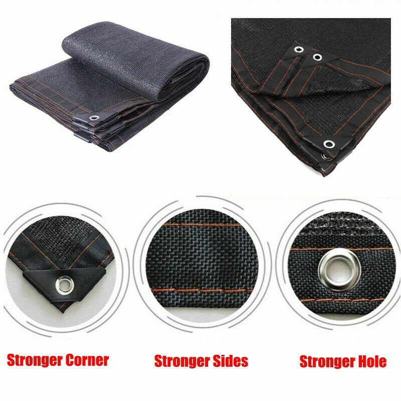 Anti-UV Sun Shade Net Awnings Sun Shelter Garden Patio Pool Sunblock Shade Sail