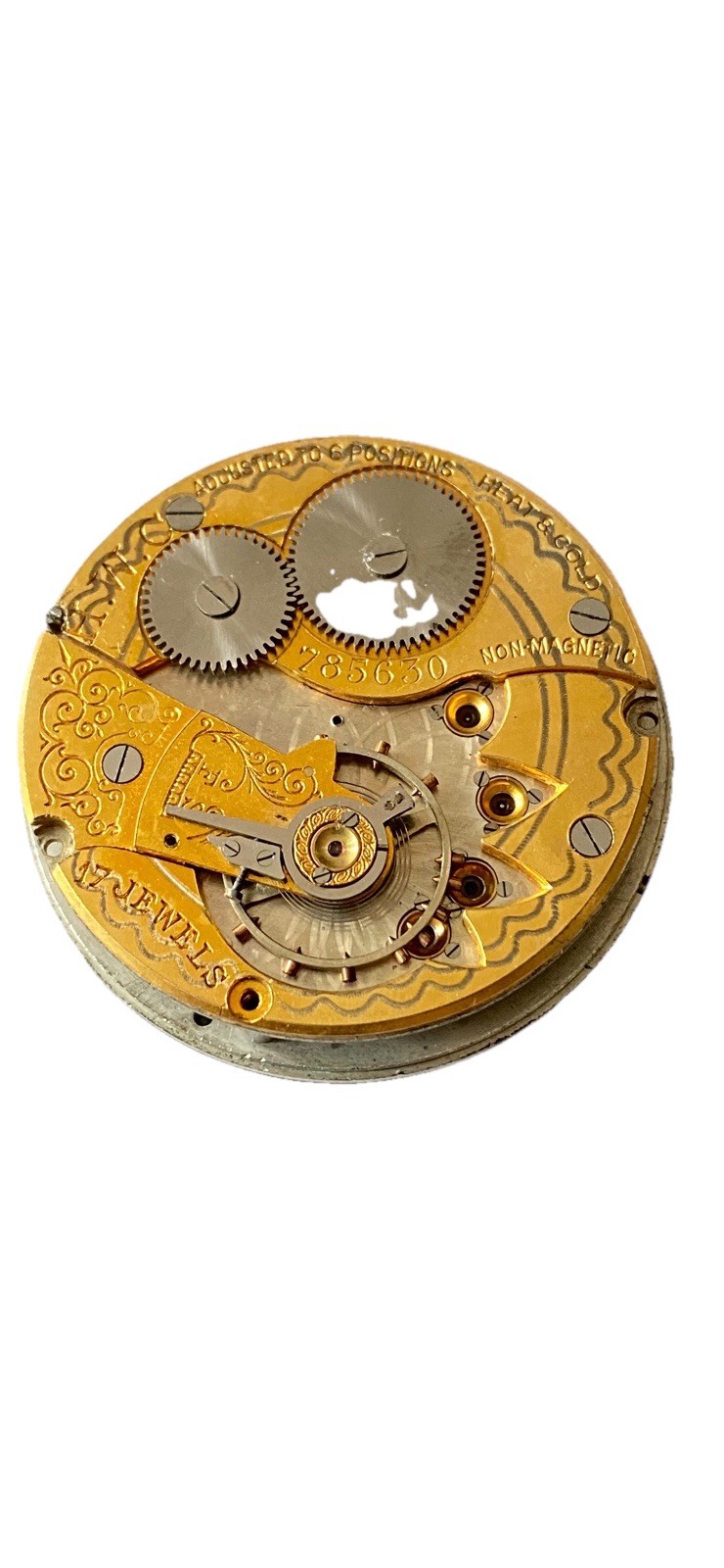 Rare Hampton “SPECIALLY ADJUSTED” to 6 Positions Great Dial 1SHIPS Fast N Free