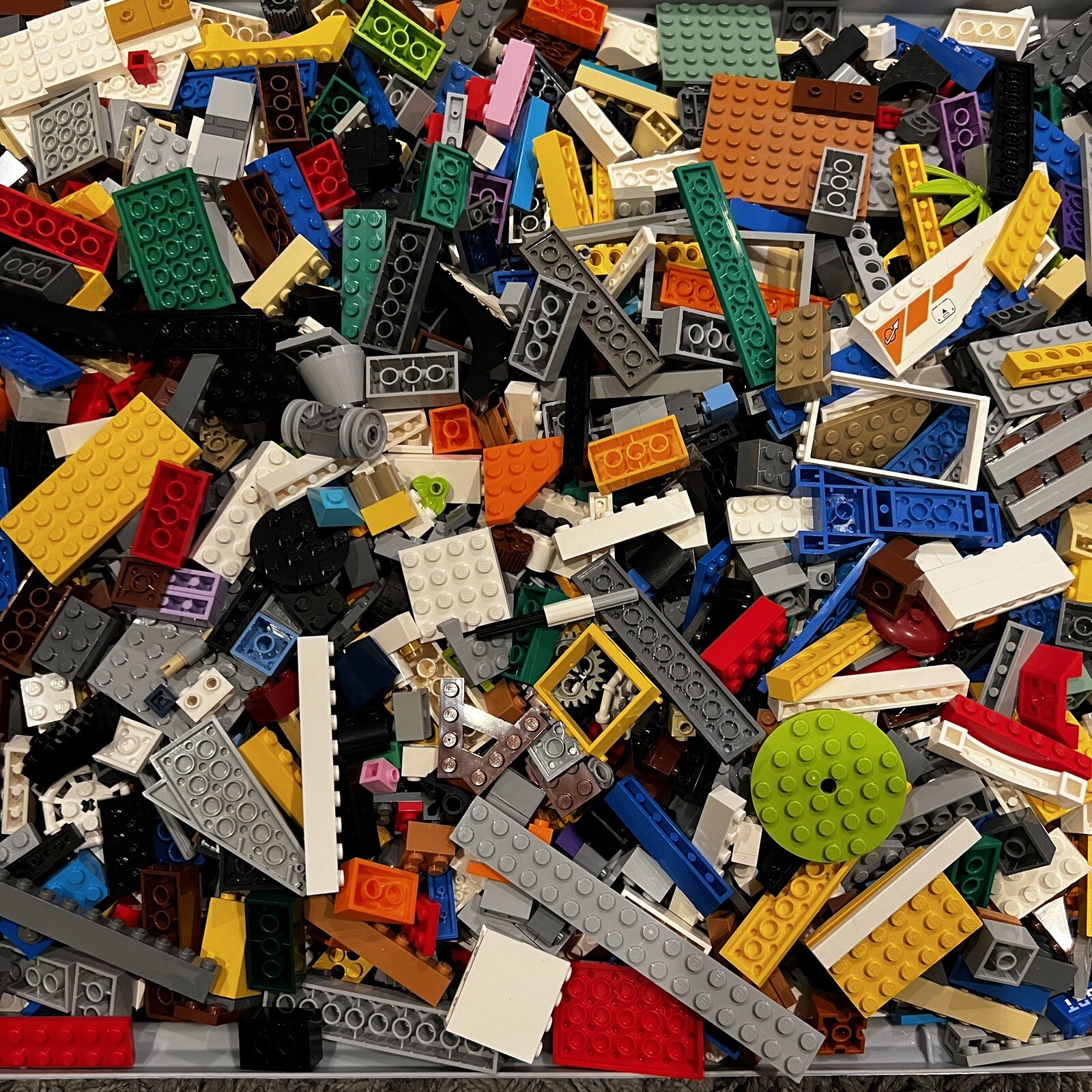 LEGO 10 lbs Pounds Random Parts Pieces Building Plates Blocks Bricks Bulk Lot
