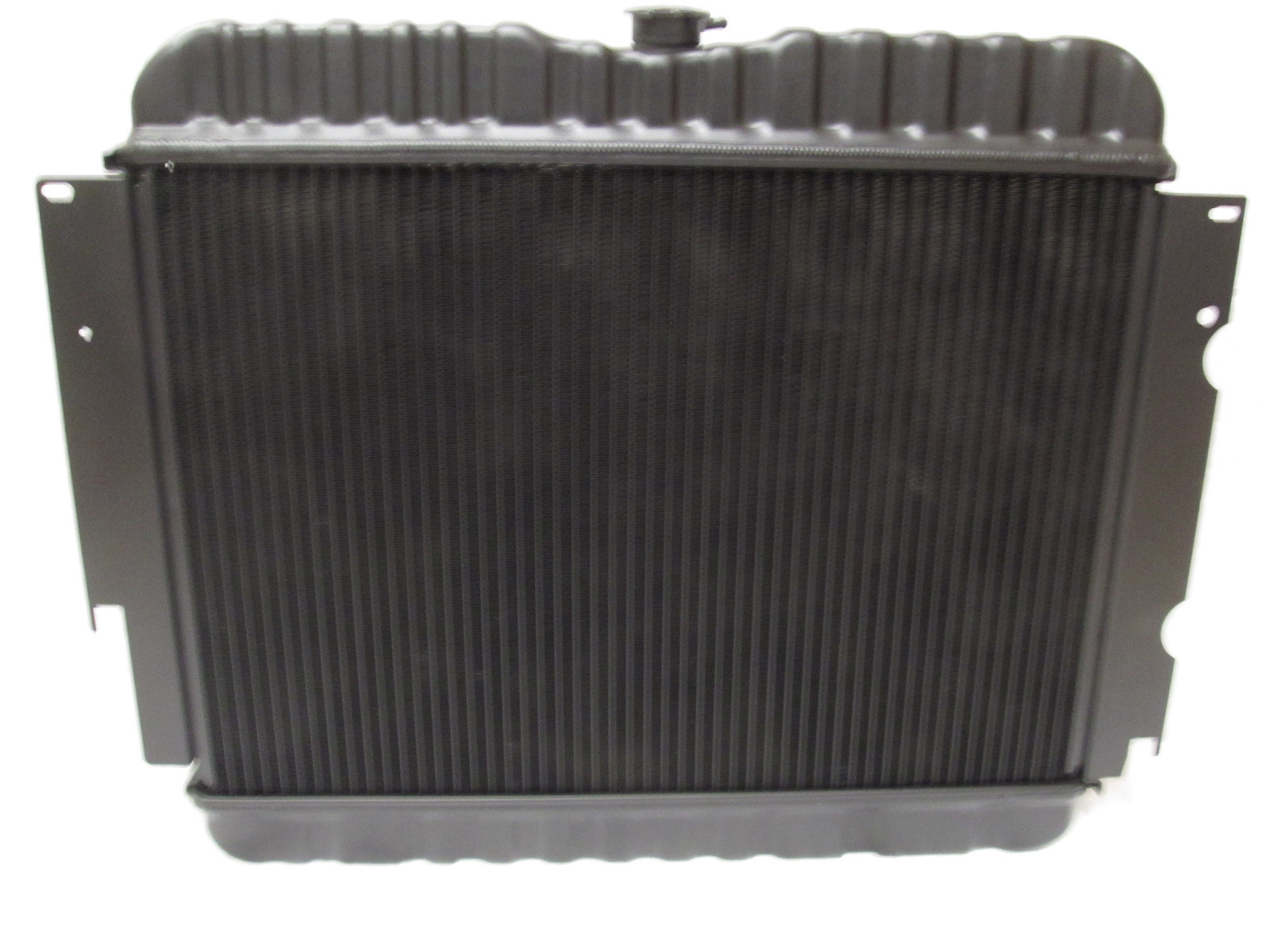 1966-72 Mopar B & E Body Black Aluminum 26" Radiator Roadrunner Challenger Cuda
