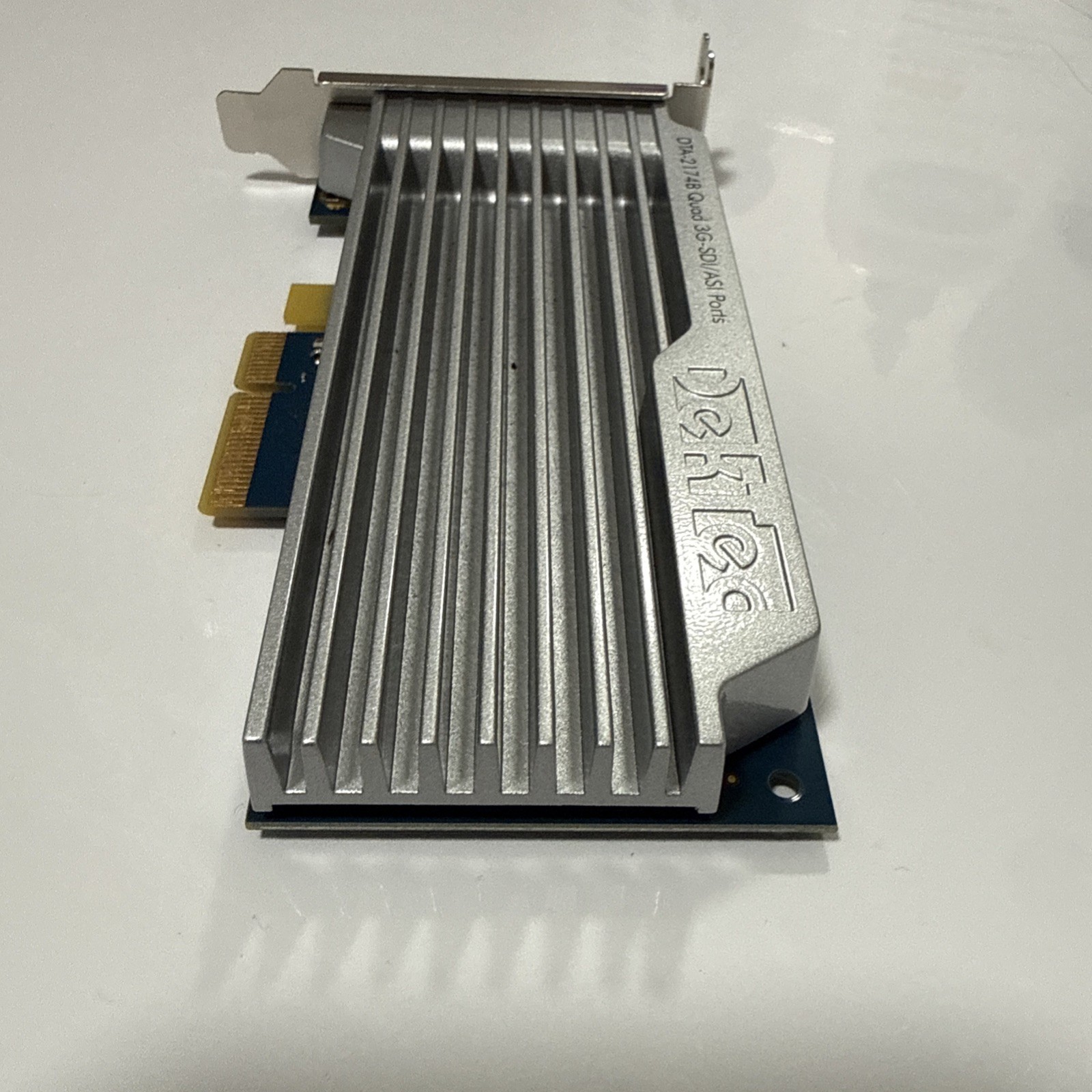 DekTec DTA-2174B Quad 3G-SDI/ASI PCIe Card (1x 12G-SDI) - 4K Genlock