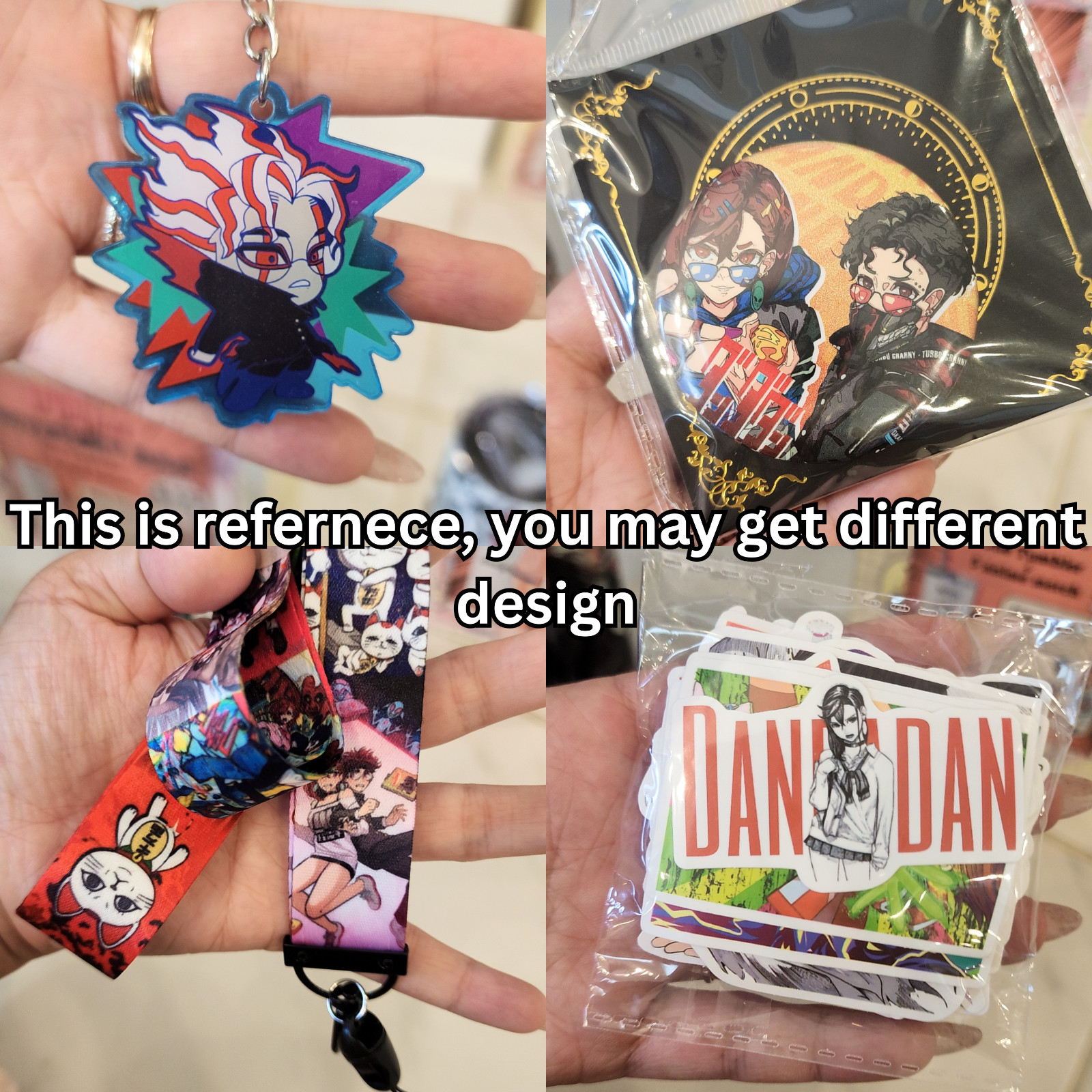 Dan Da Dan Anime Box with one 20oz Tumbler + 5 Surprise Dan Da Dan Merch Items