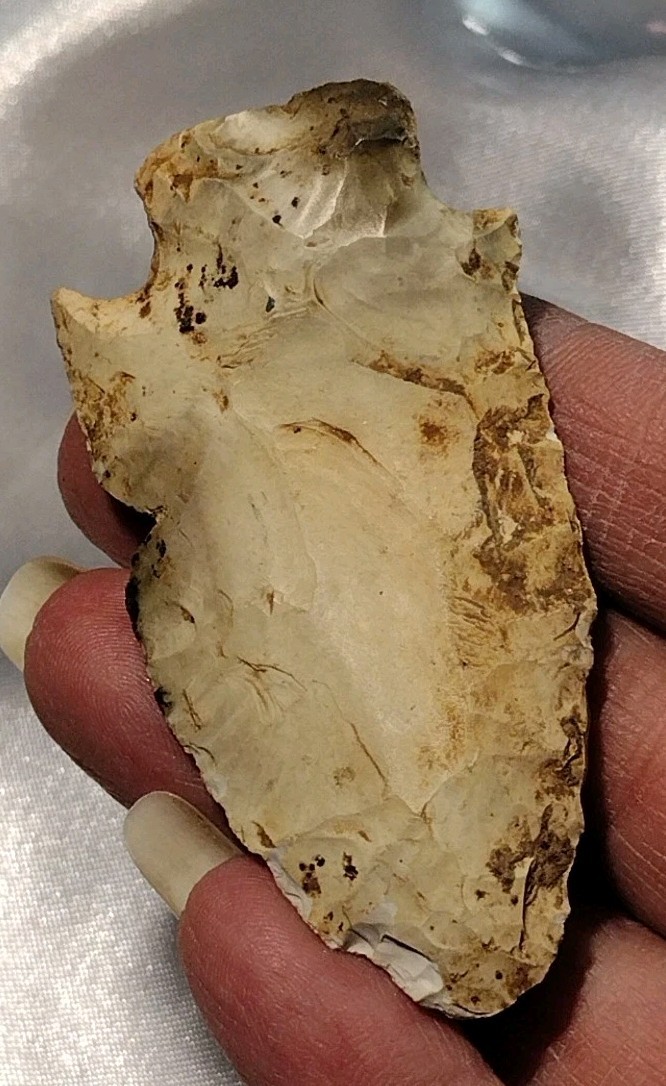 Adena Indian Arrowhead Relic Arrowhead & Blade Flint Bourbon Co. Fort Scott KS