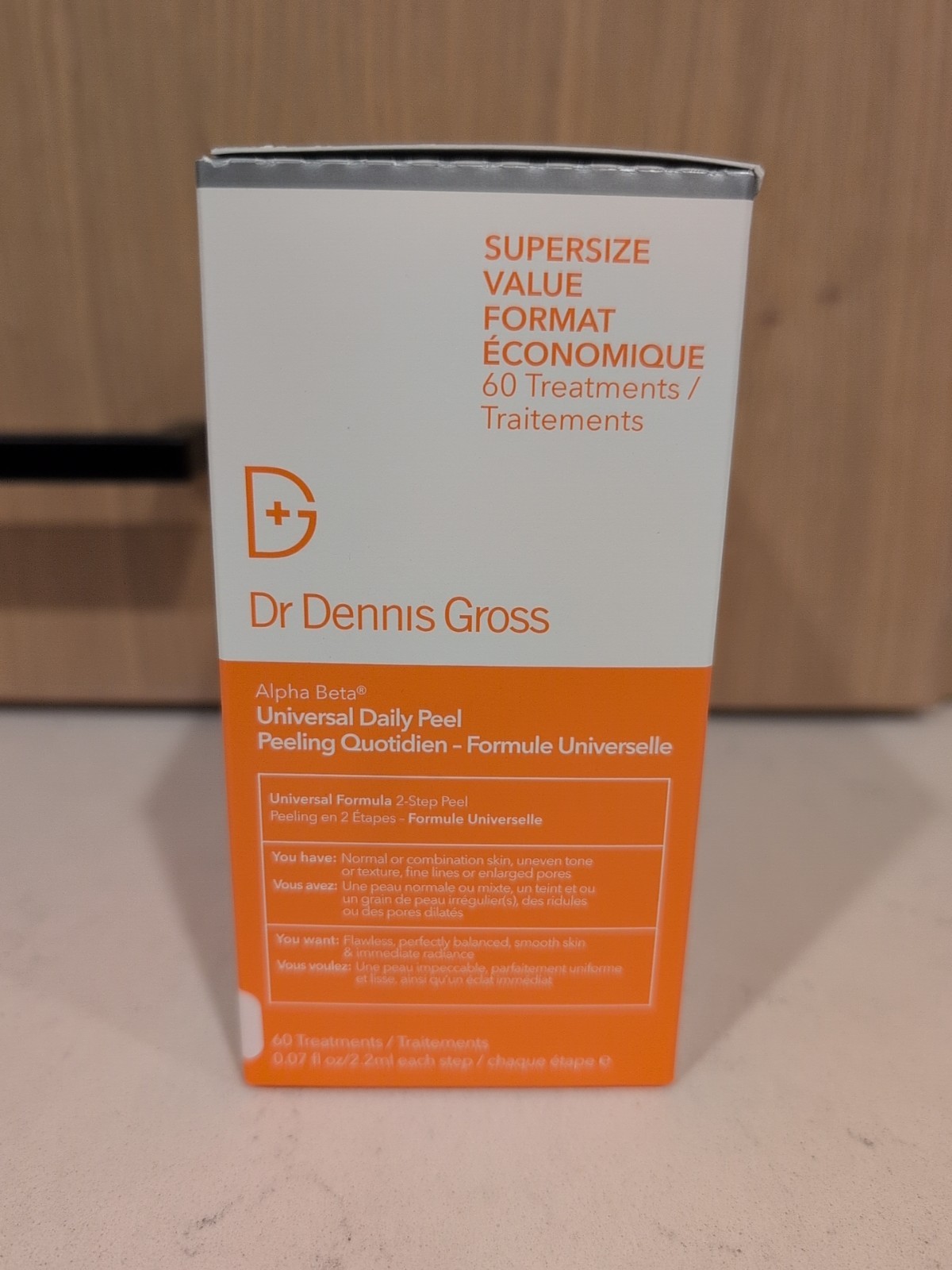 NEW Dr. Dennis Gross Alpha Beta Universal Daily Peel 60 Treatments EXP 9/27