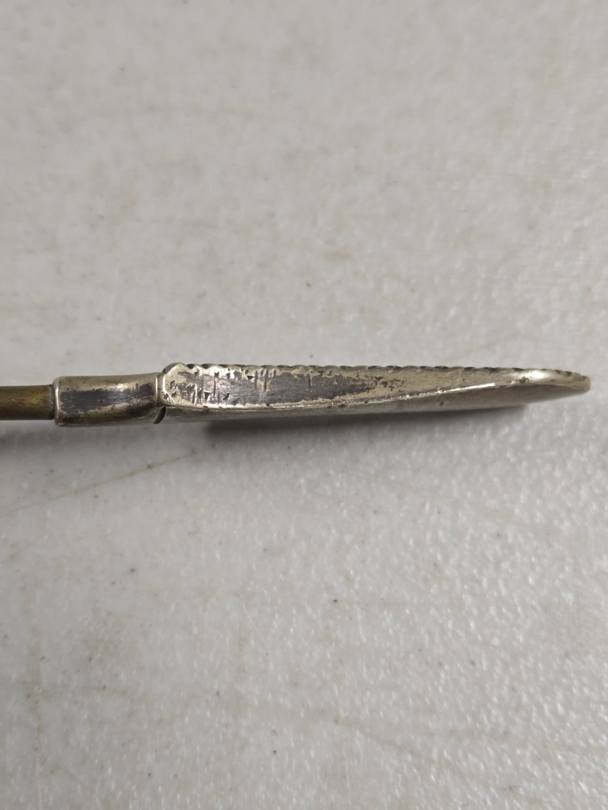 Old VIntage Antique Medical Tool Uterine Barnes Sound Calibrated F Walters & Co