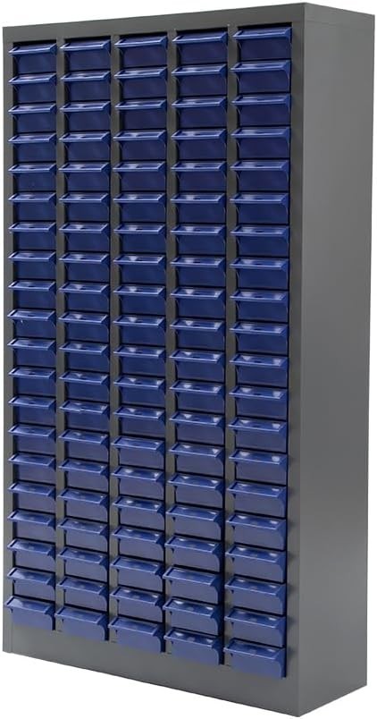 100 Drawers Bolt & Nut Storage Cabinet,  Hardware Tool Organization Shelves
