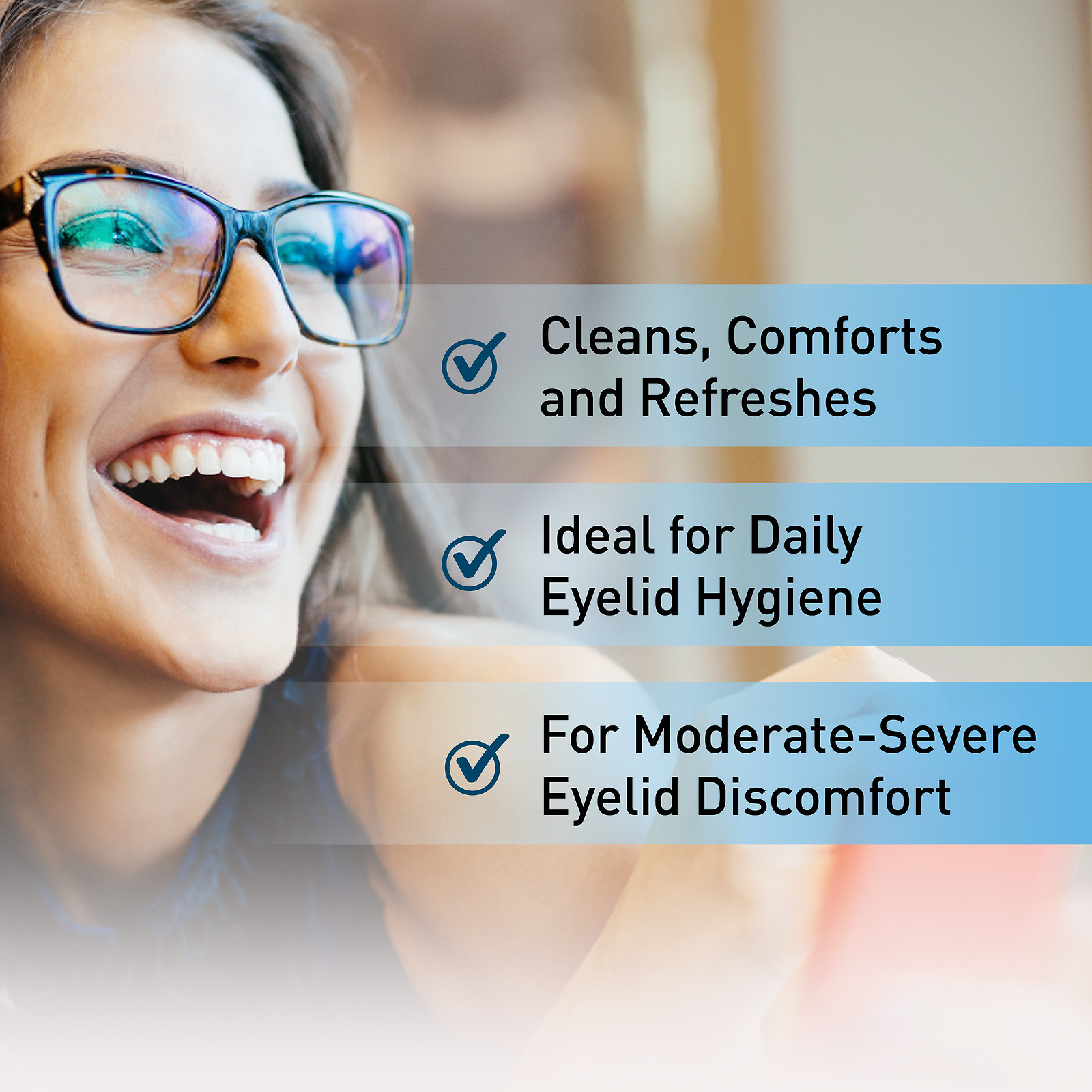 OCuSOFT Lid Scrub Plus Extra Strength Pre-Moistened Pads For Irritated Eyelids