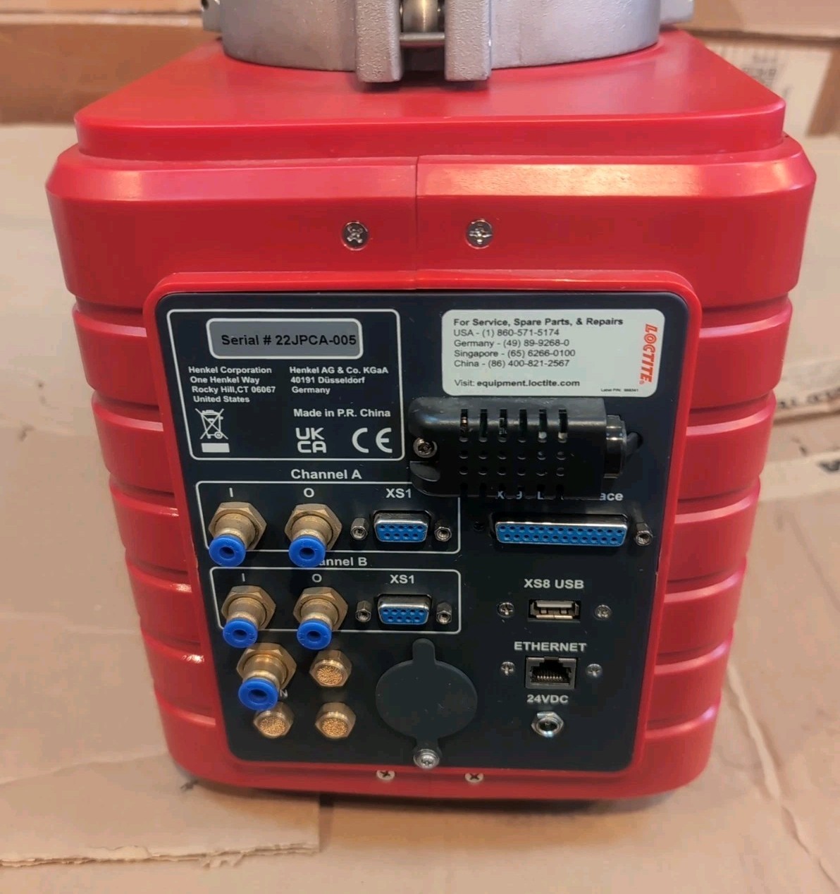 Loctite Henkel RC50 Integrated Dispenser Touchscreen