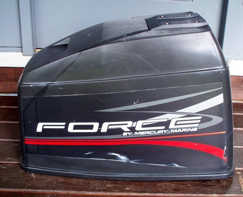 1990 - 1999 Force 120 HP Outboard Hood Cover Cowling Assembly 819747T9